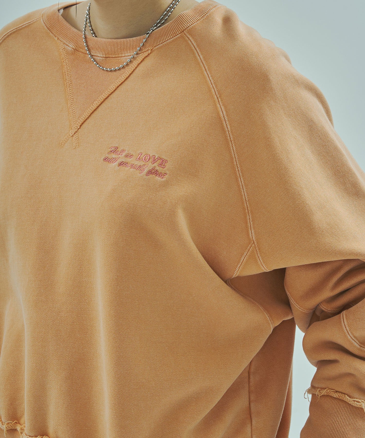 【Champion別注】ROSE BUD×Champion HEAVY WASH SWEAT