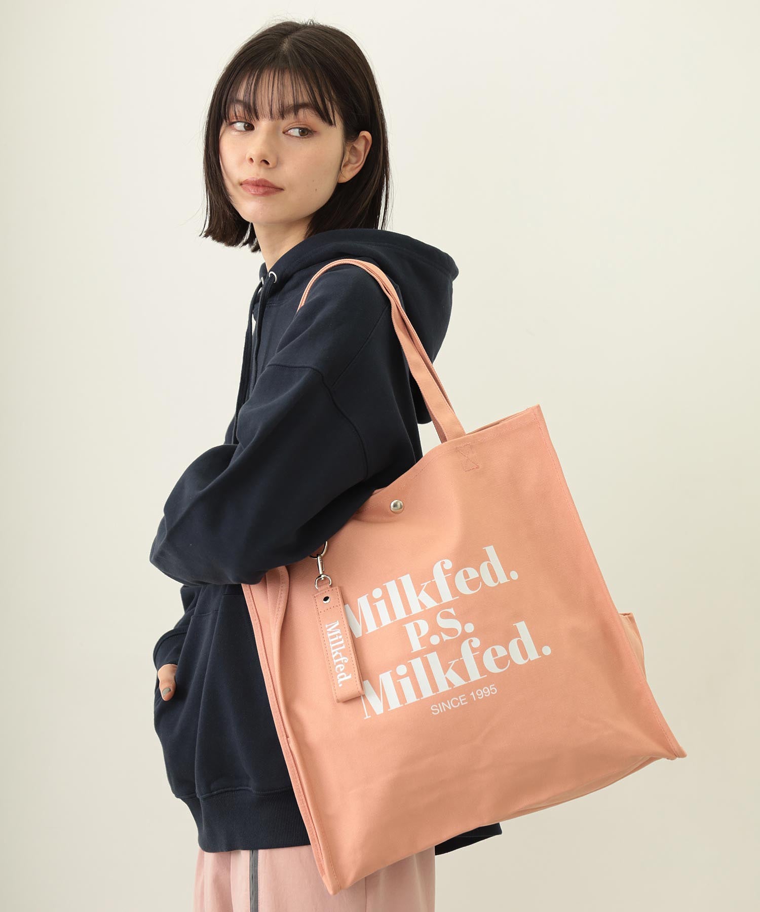 DIDONE LOGO BIG TOTE MILKFED.