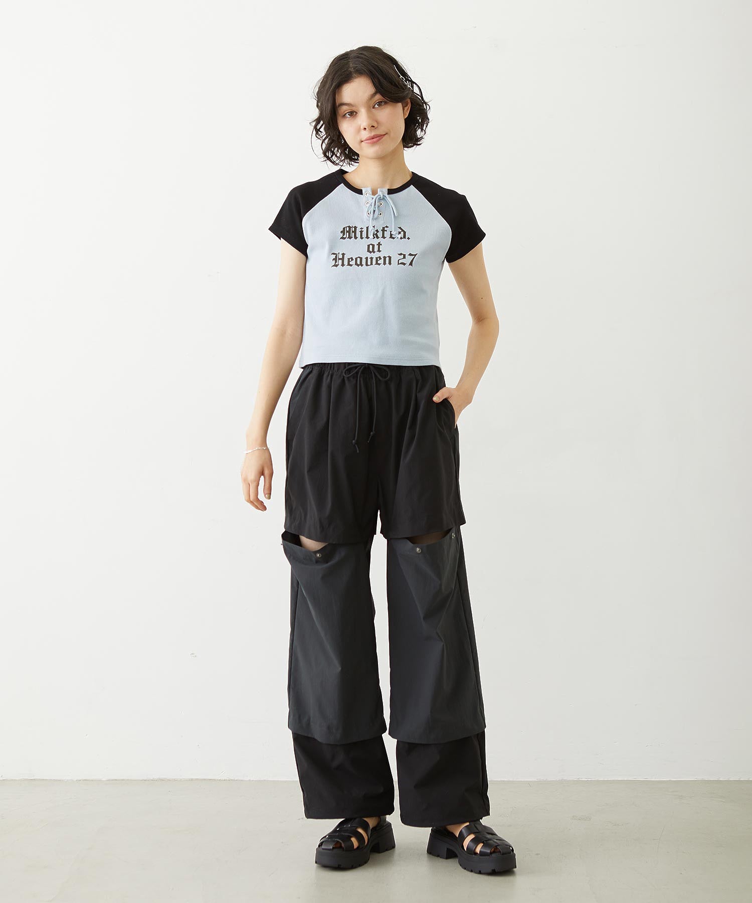 BICOLOR PANTS
