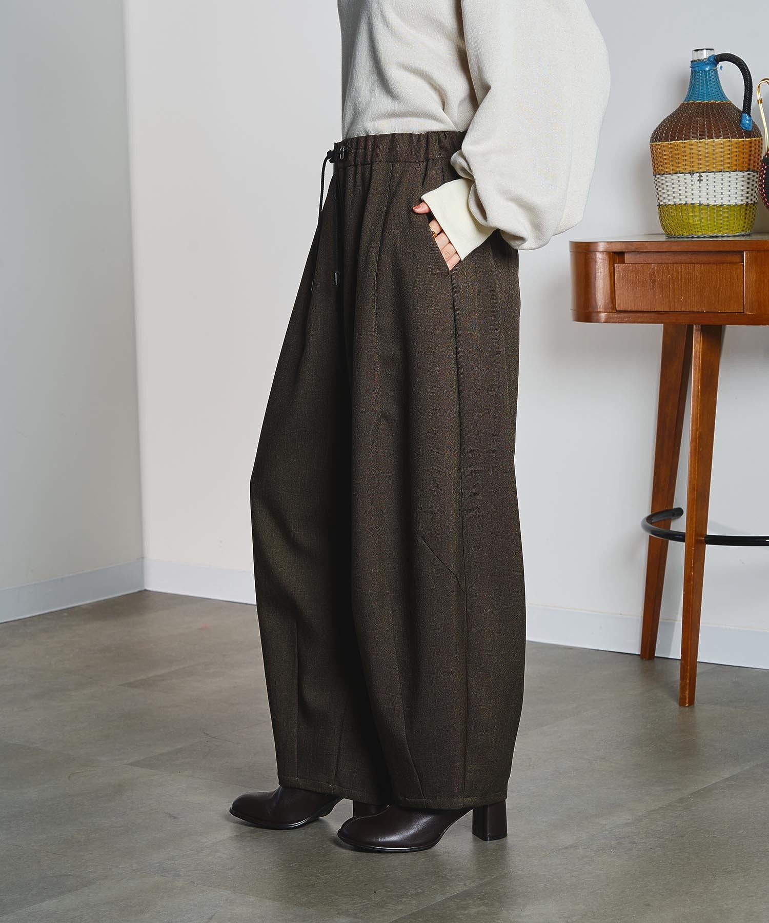 mici/BARREL PANTS
