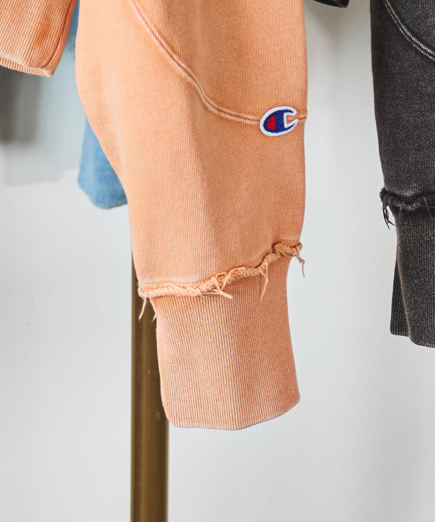 【Champion別注】ROSE BUD×Champion HEAVY WASH SWEAT