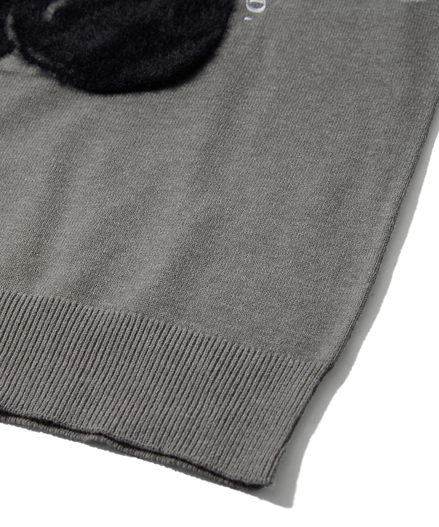 CHERRY LOGO KNIT TOP