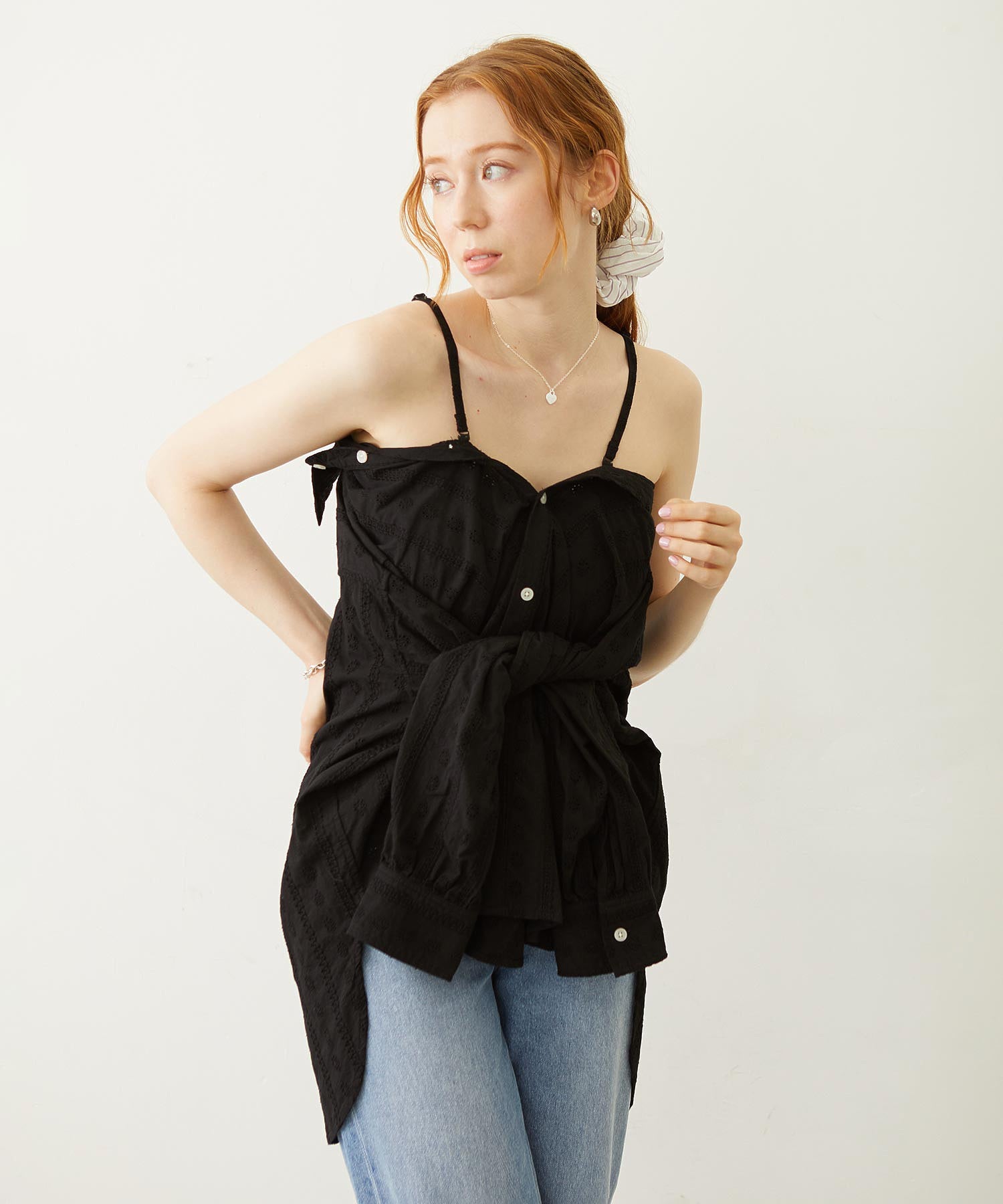 2WAY OVERSIZED SHIRT