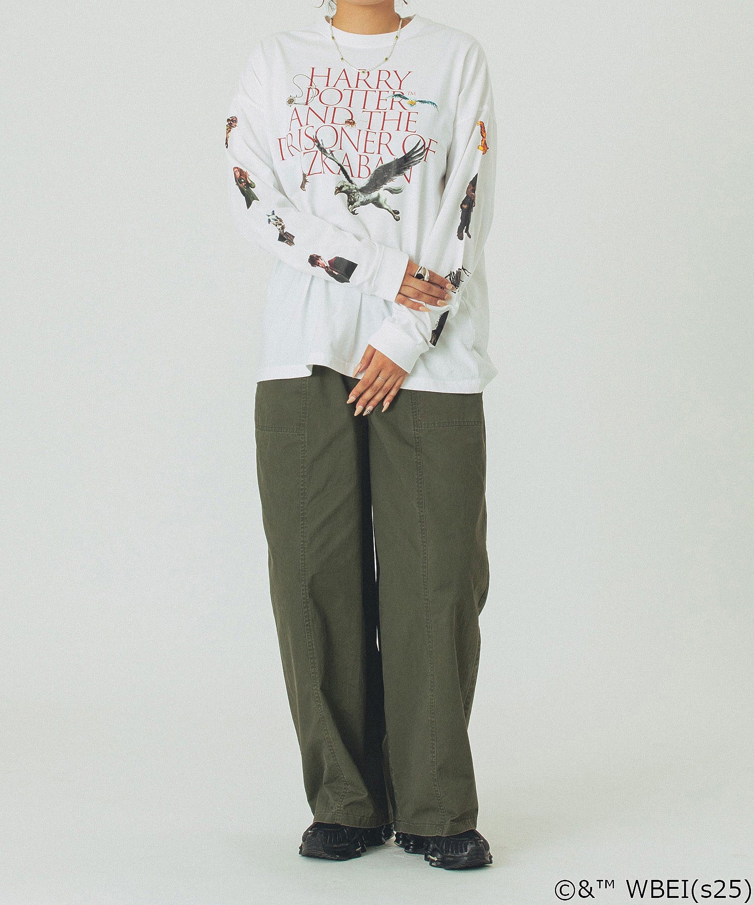 model:168cm 着用サイズ:S