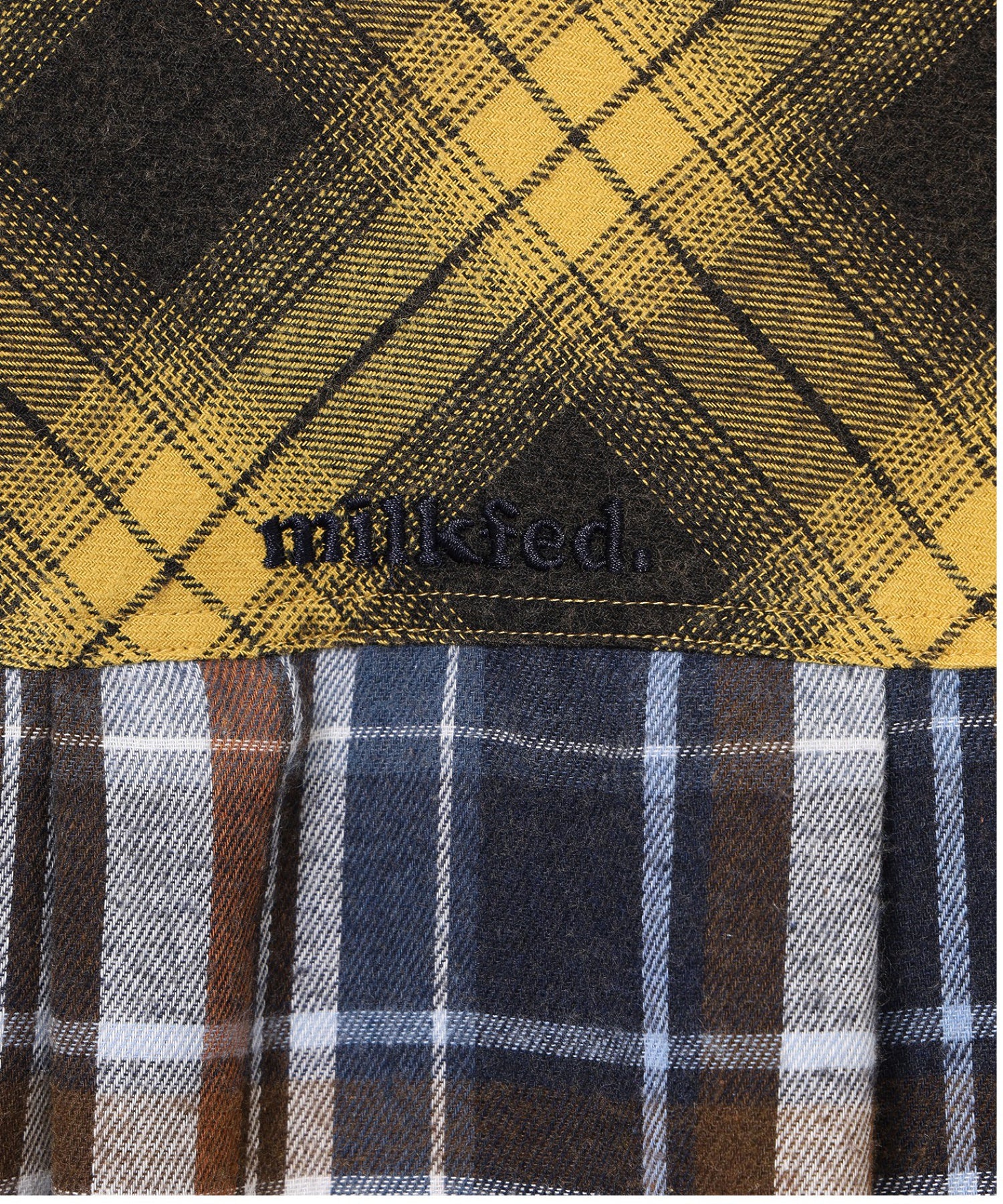 WASHED PANEL SHIRT DRESS