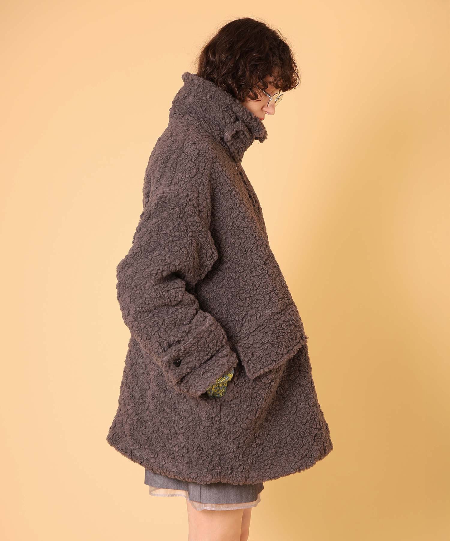 ボアハーフコート