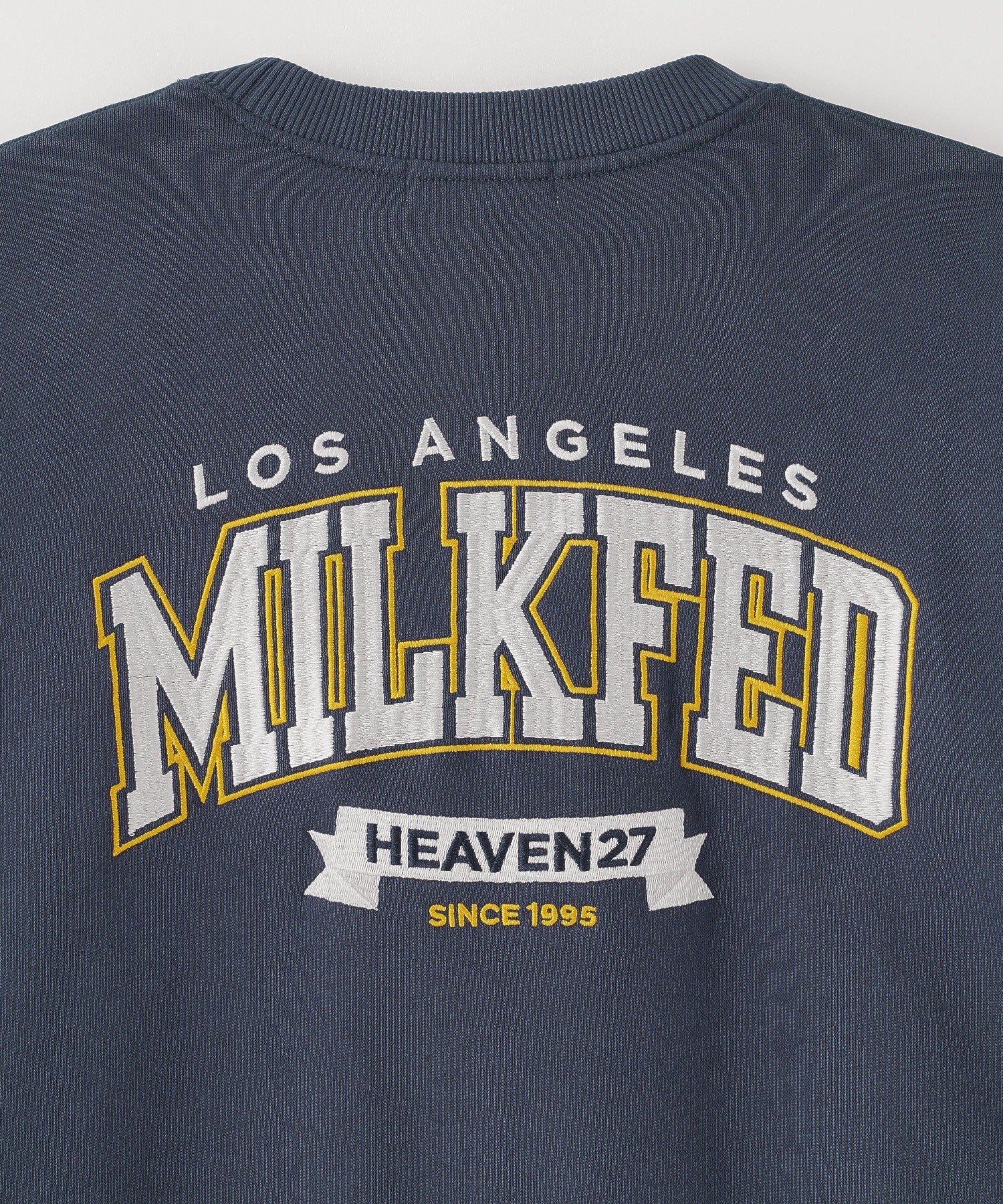 COLLEGE LOGO SWEAT TOP