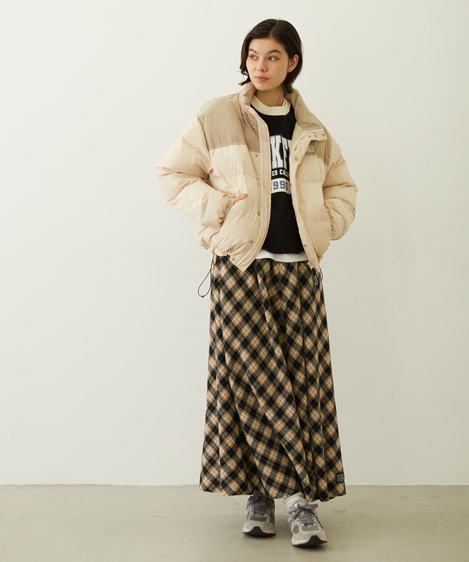 BAR PATCH PUFFER JACKET