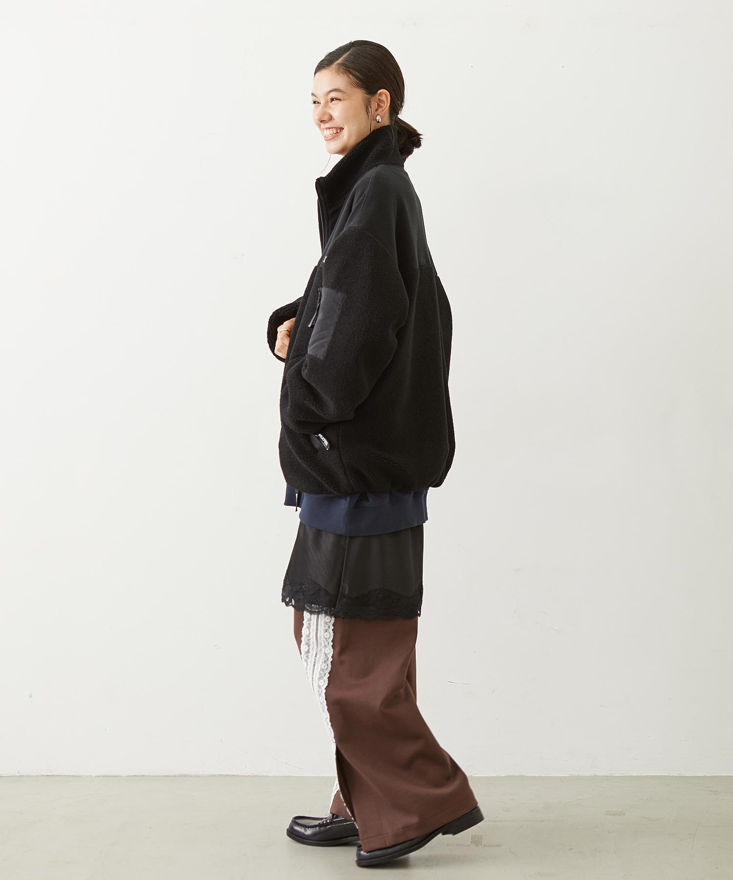 BAR LOGO BOA JACKET