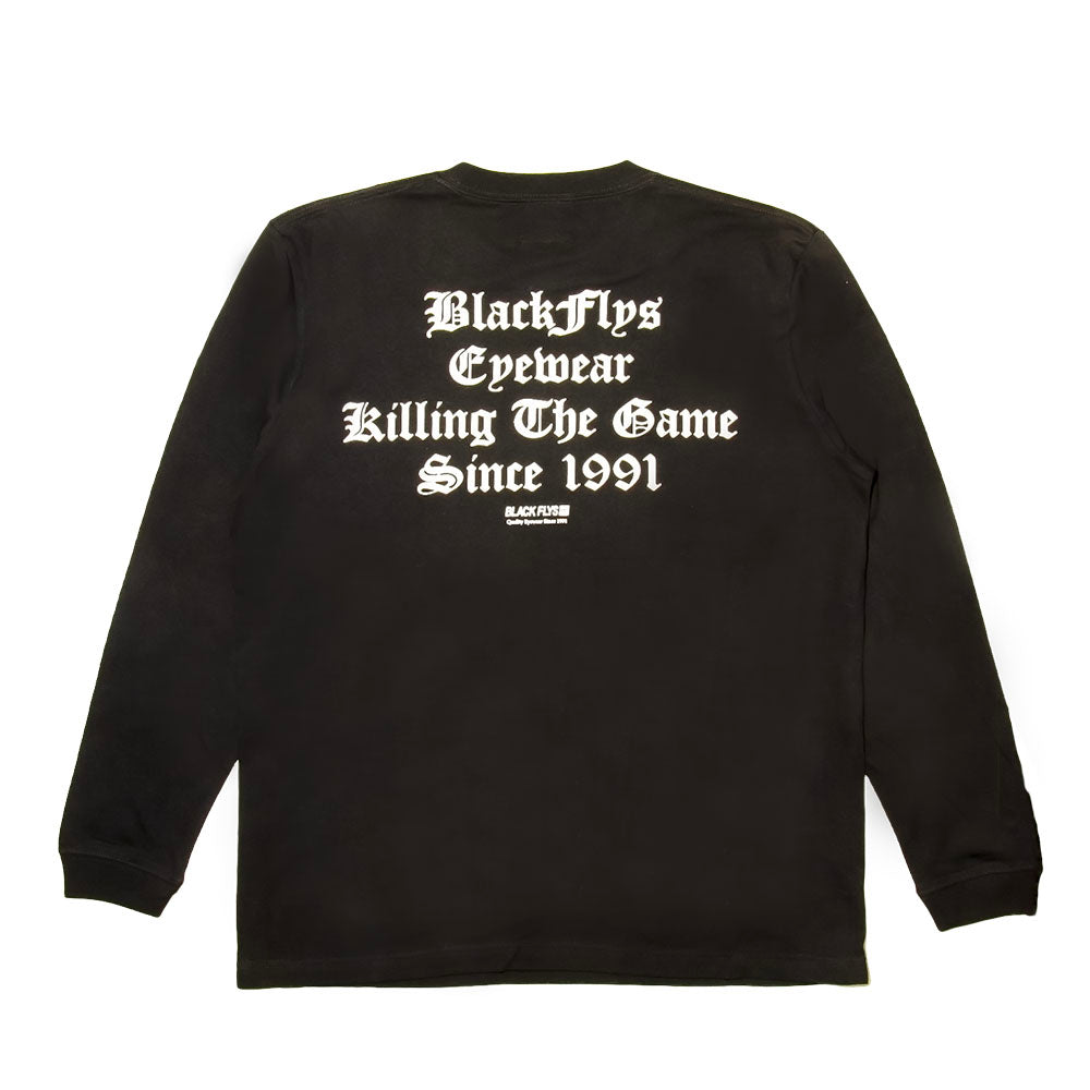 【BLACKFLYS】KILLING THE GAME OE L/S TEE