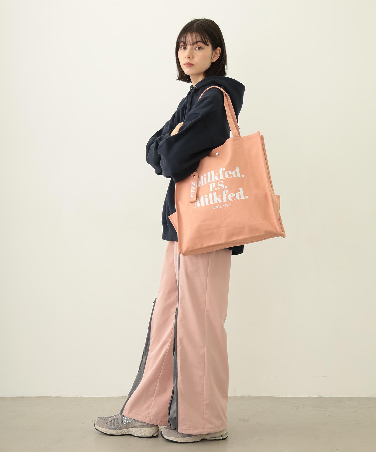 DIDONE LOGO BIG TOTE MILKFED.
