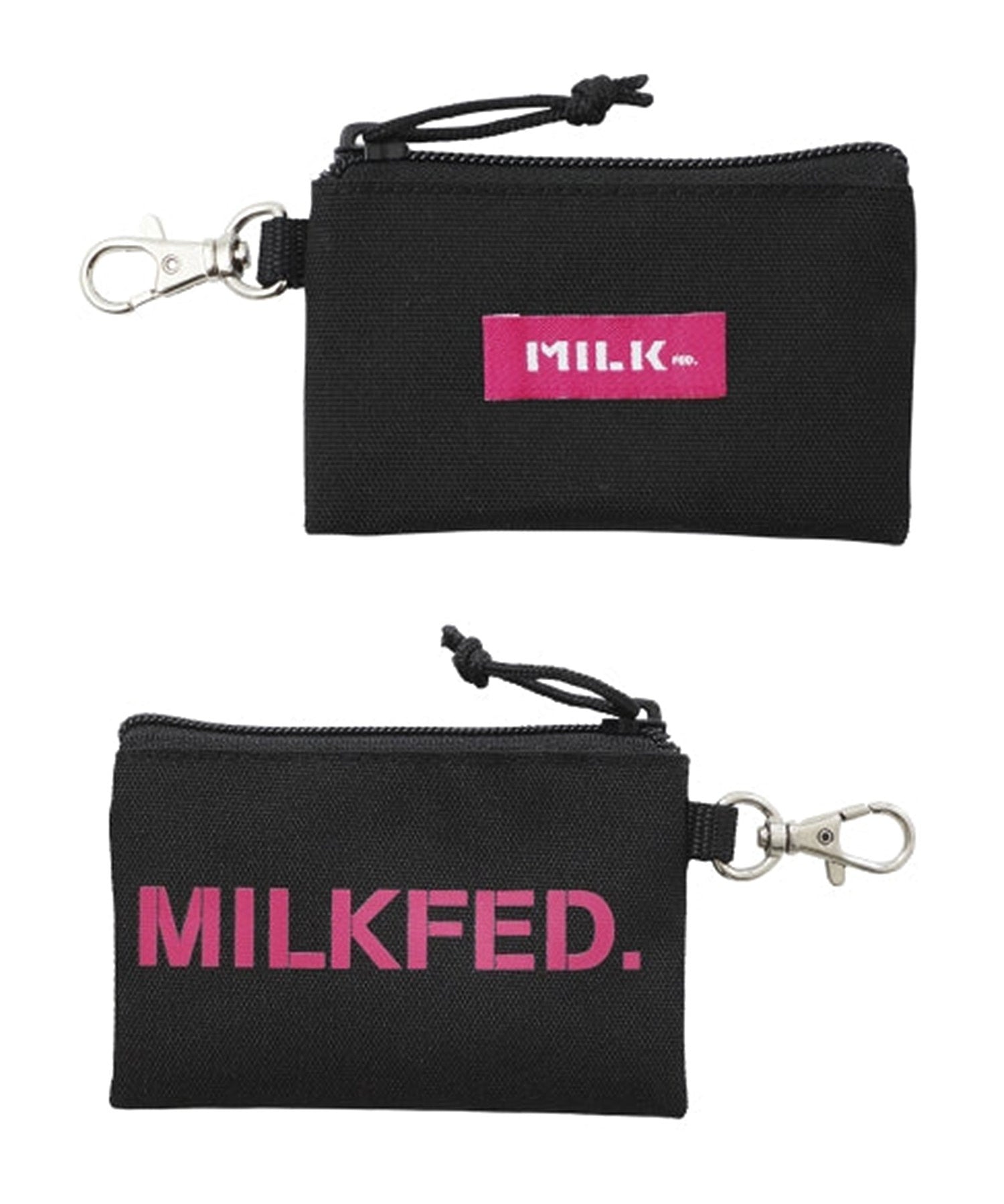 【定番】W ZIP BACKPACK MILKFED.