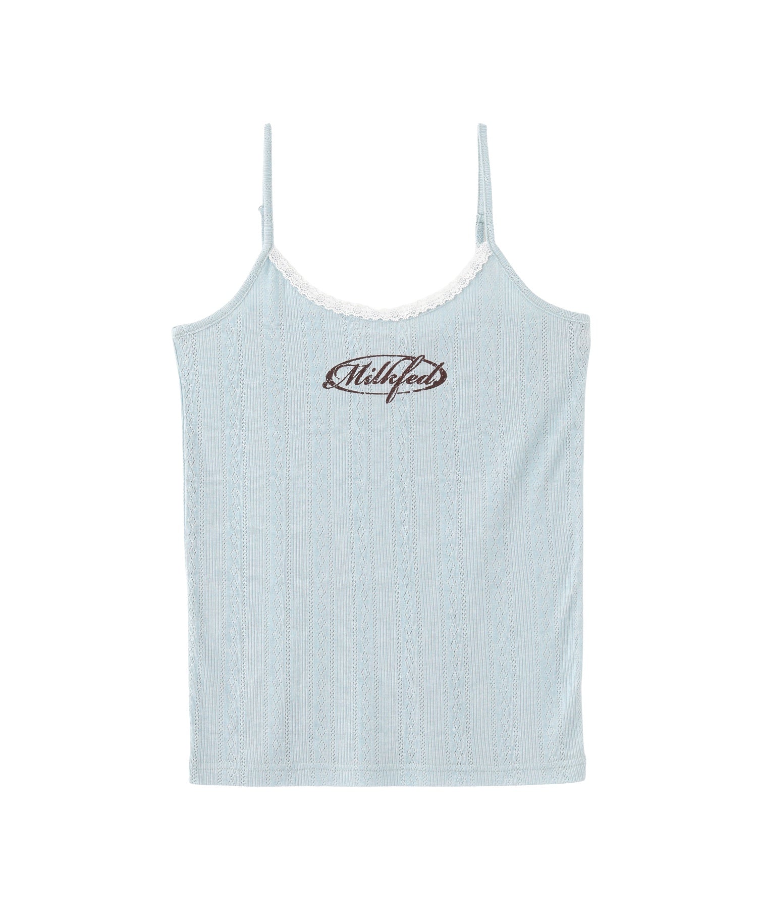 OVAL LOGO LACE CAMISOLE