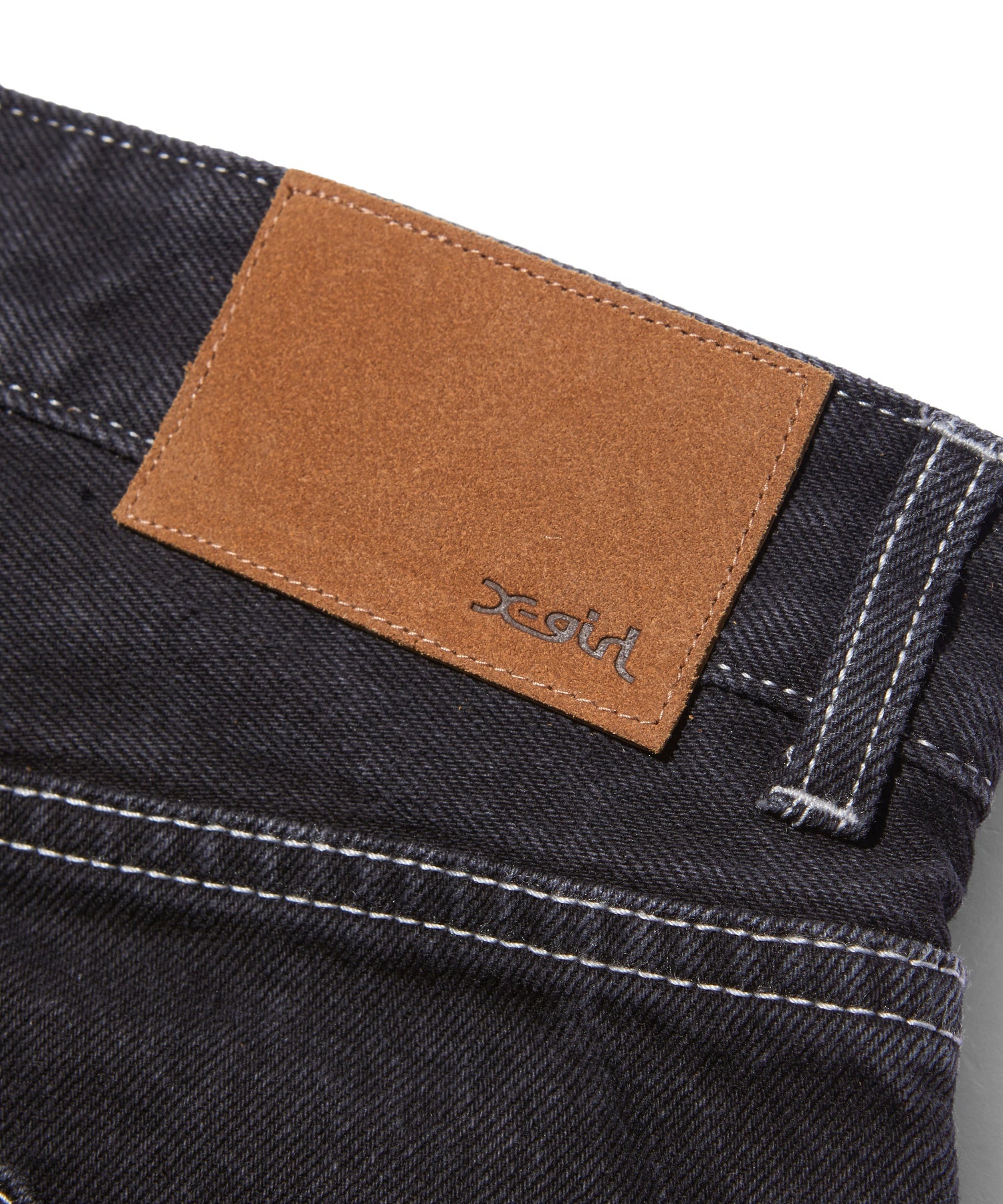 HEART POCKET FLARE DENIM PANTS