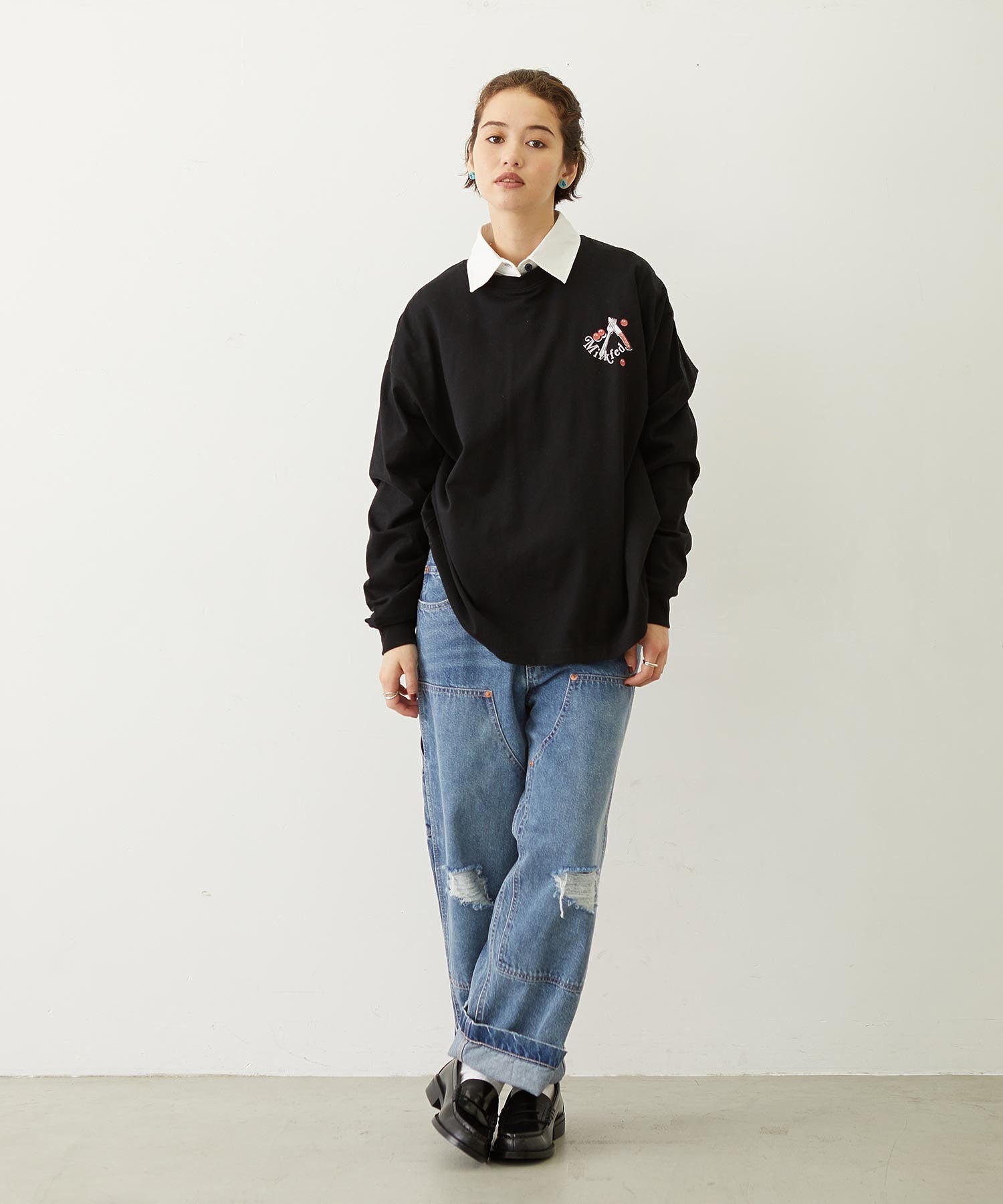 ACCENT COLLAR and CUFFS SHIRT
