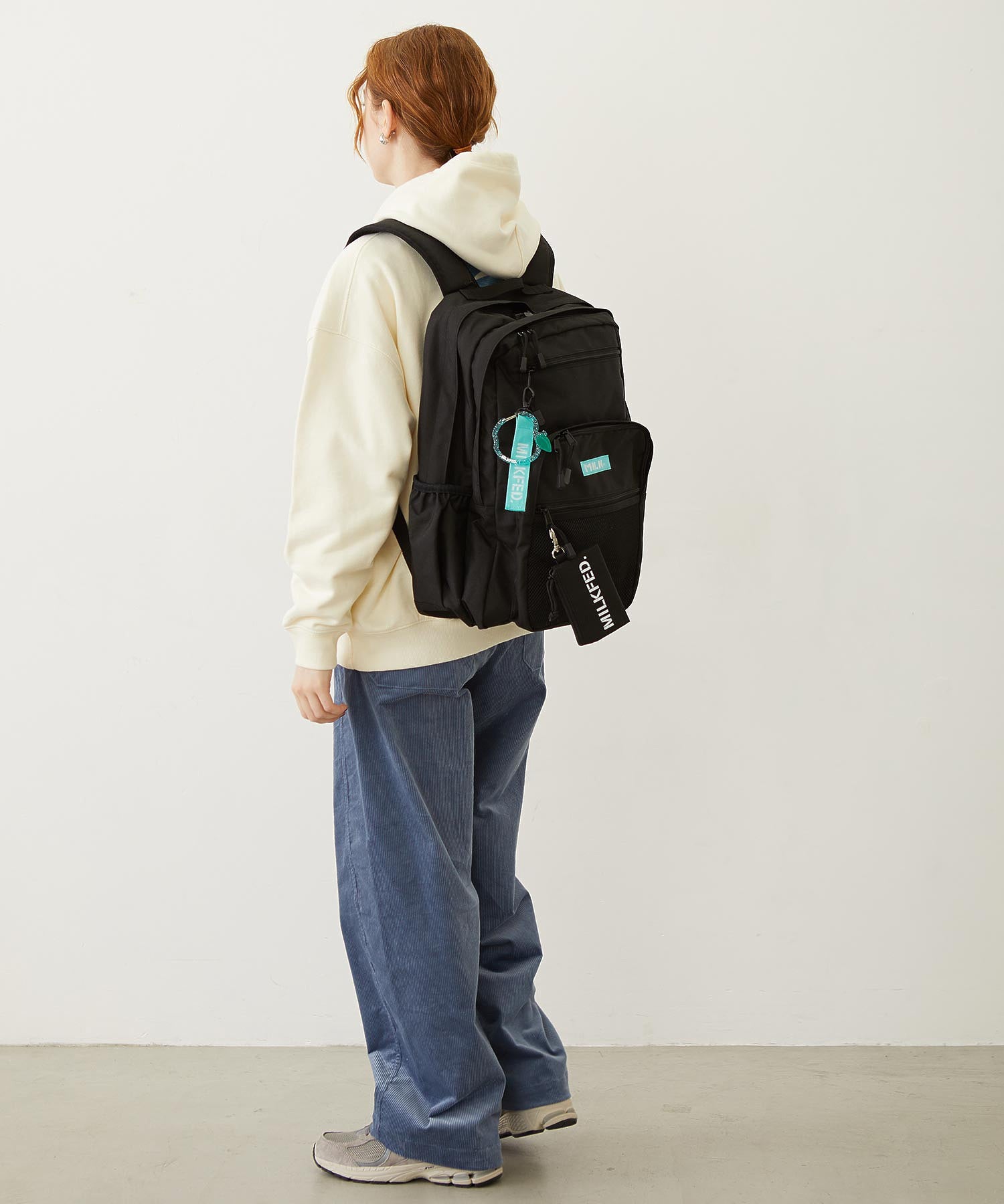 W ZIP BACKPACK LtGREEN
