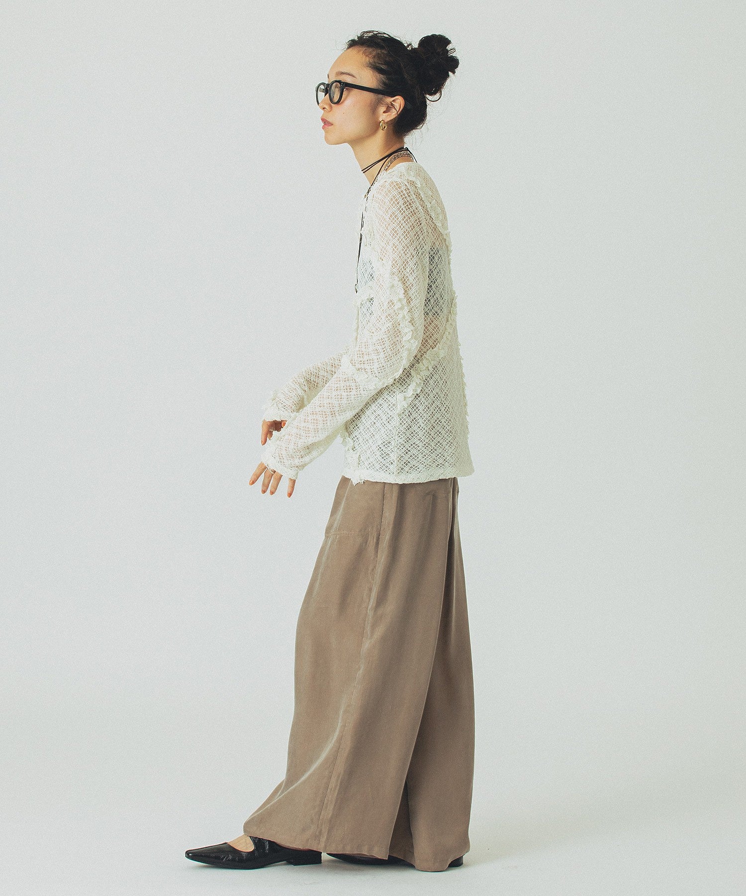 model:161cm 着用サイズ:S