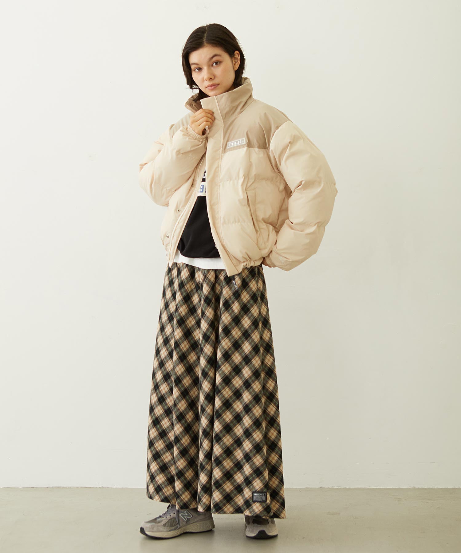 BAR PATCH PUFFER JACKET