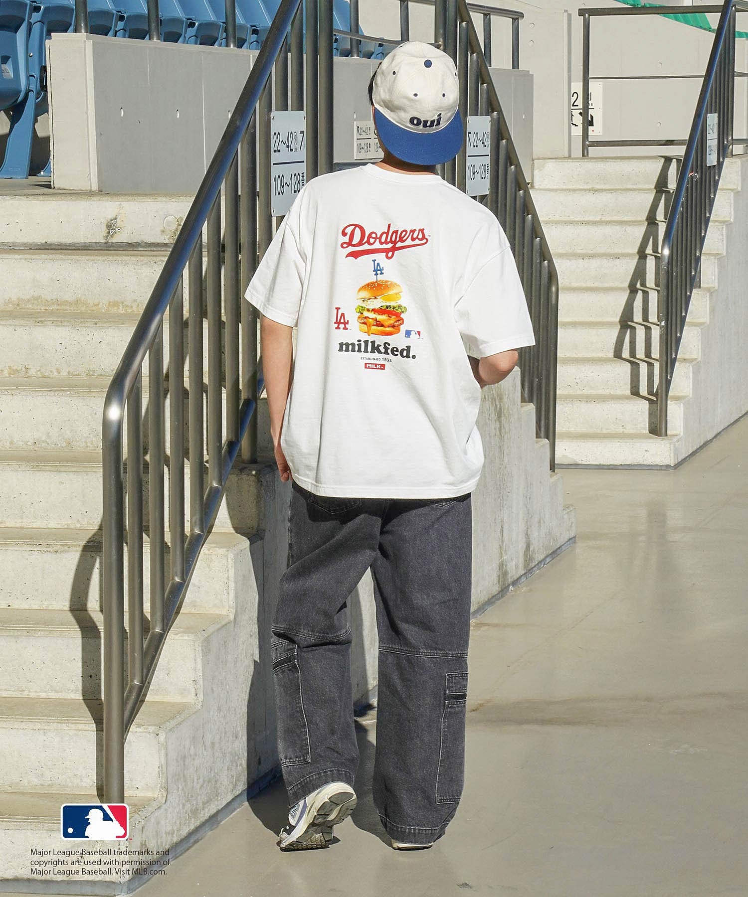 MILKFED. × MLB BIG S/S TOP