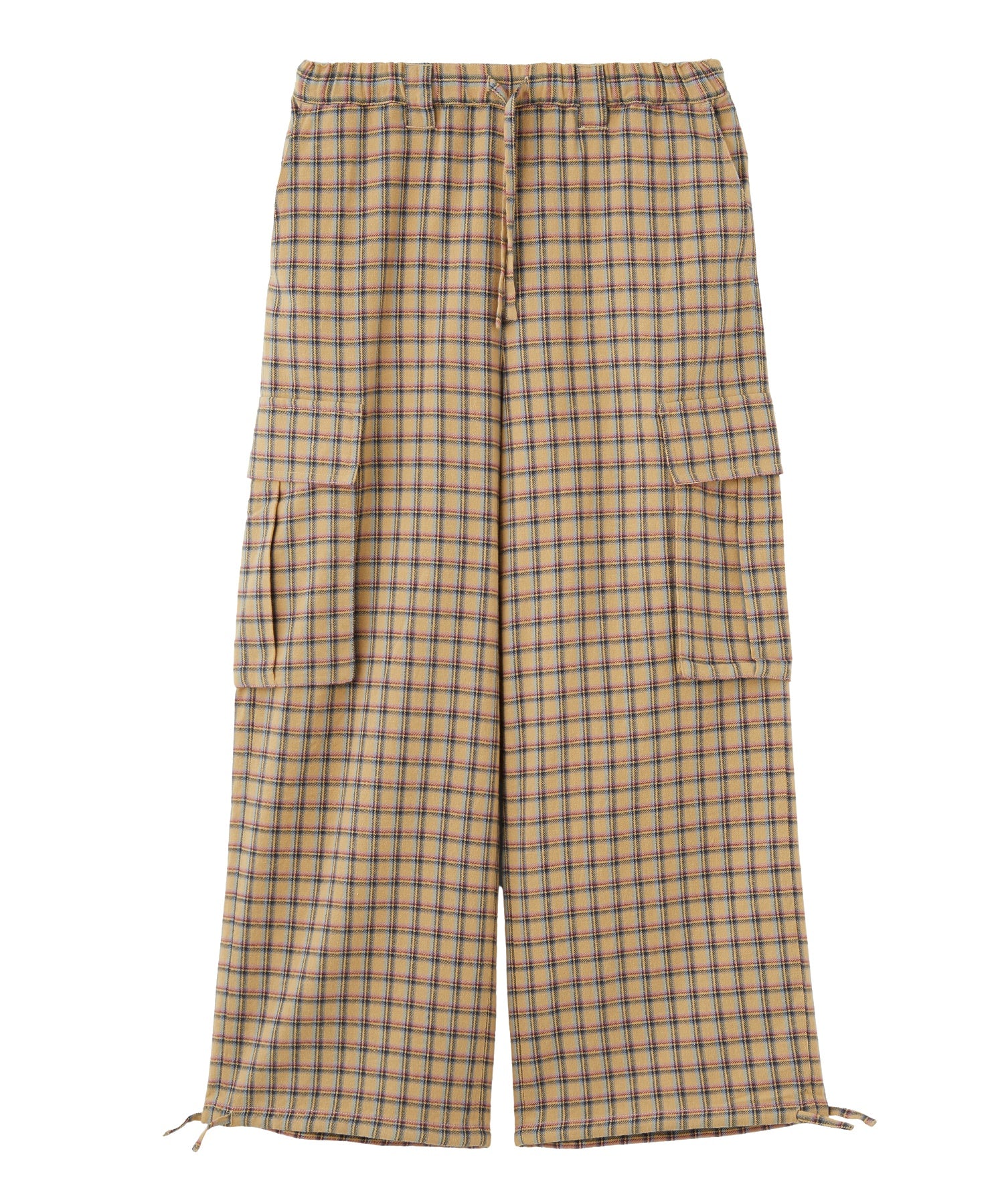 CHECKED CARGO PANTS