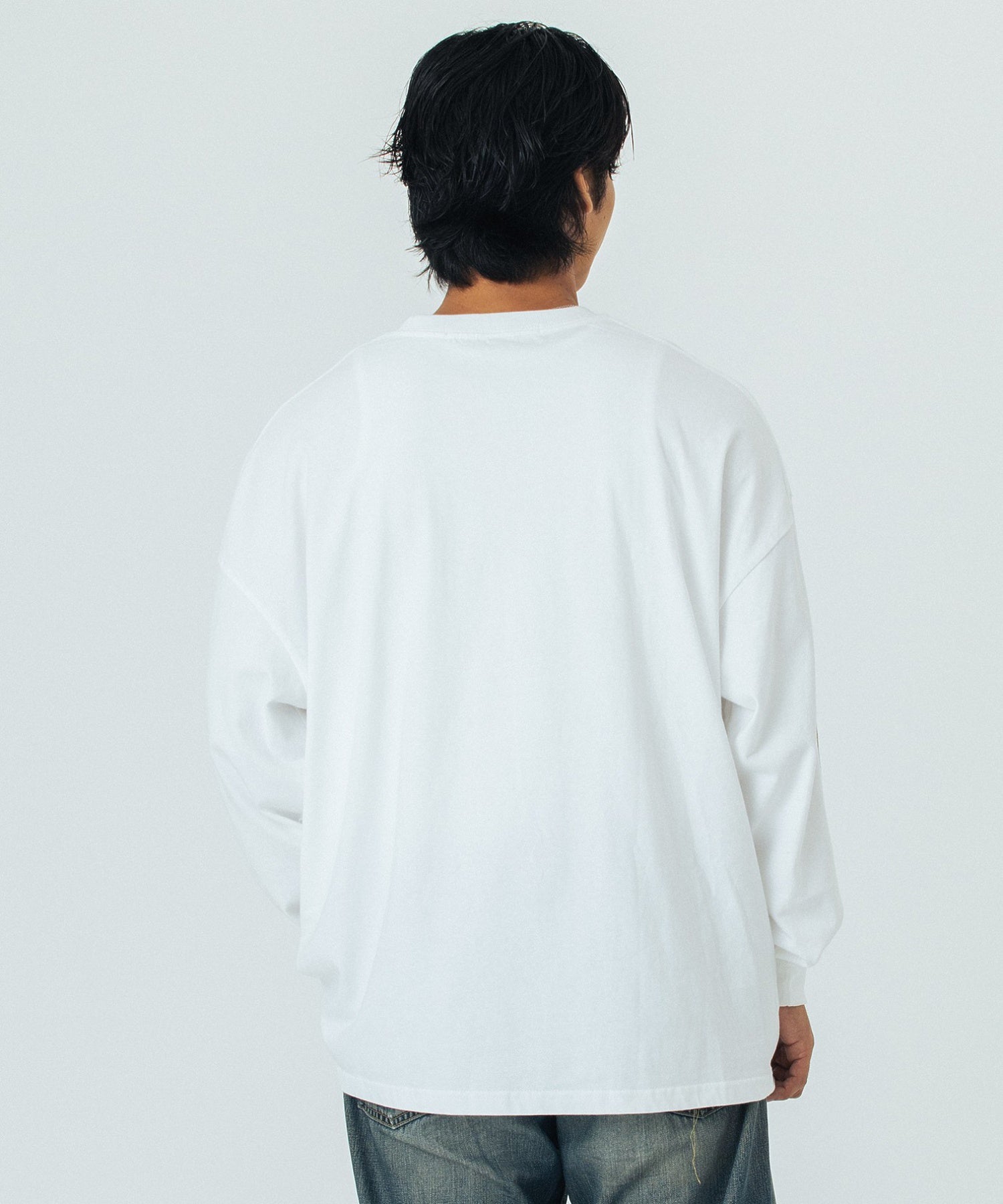 model:173cm 着用サイズ:L