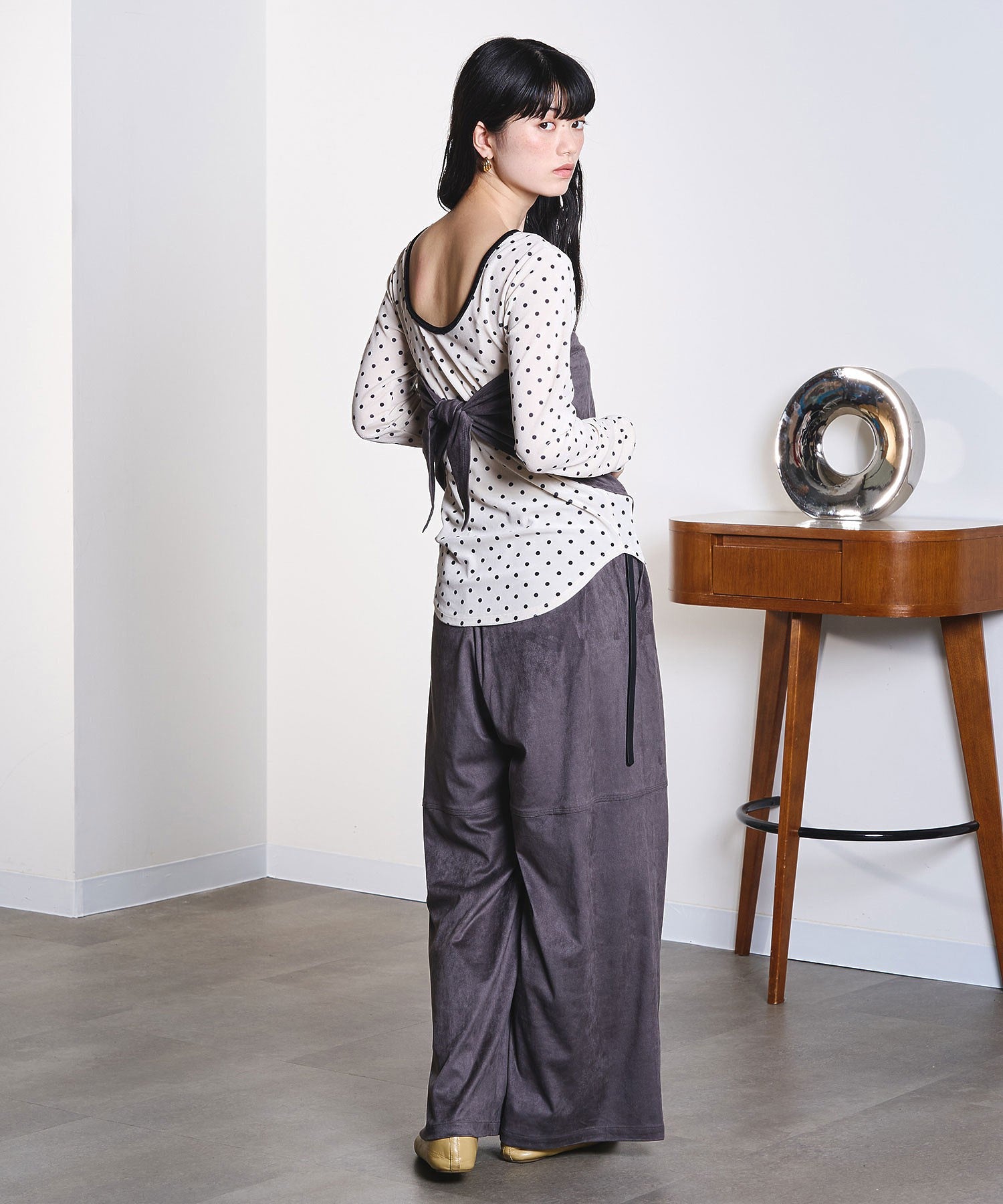 model:163cm 着用サイズ:S