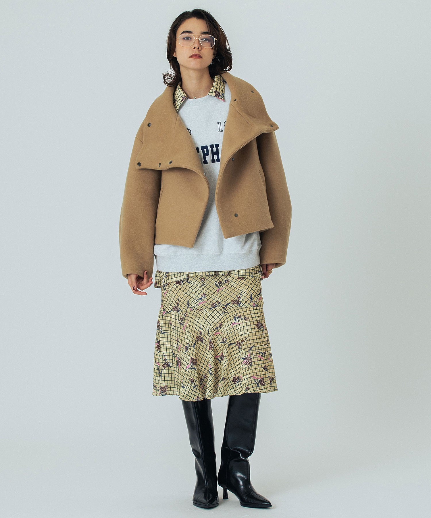 model:172cm 着用サイズ:ONE SIZE