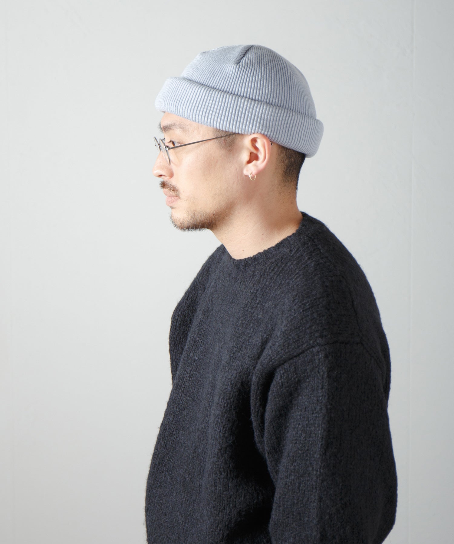 【Racal】Roll Knit Cap