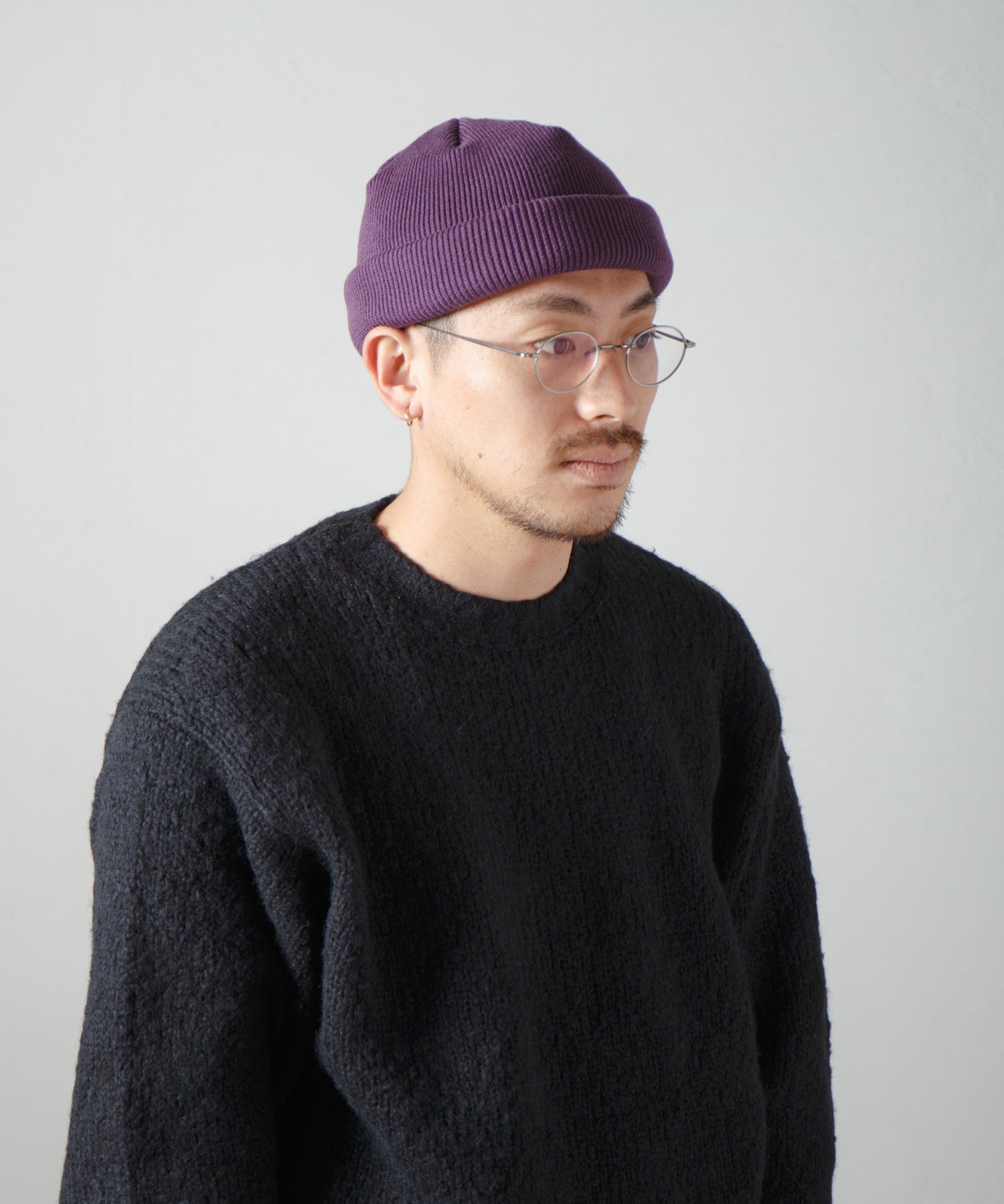 【Racal】Roll Knit Cap
