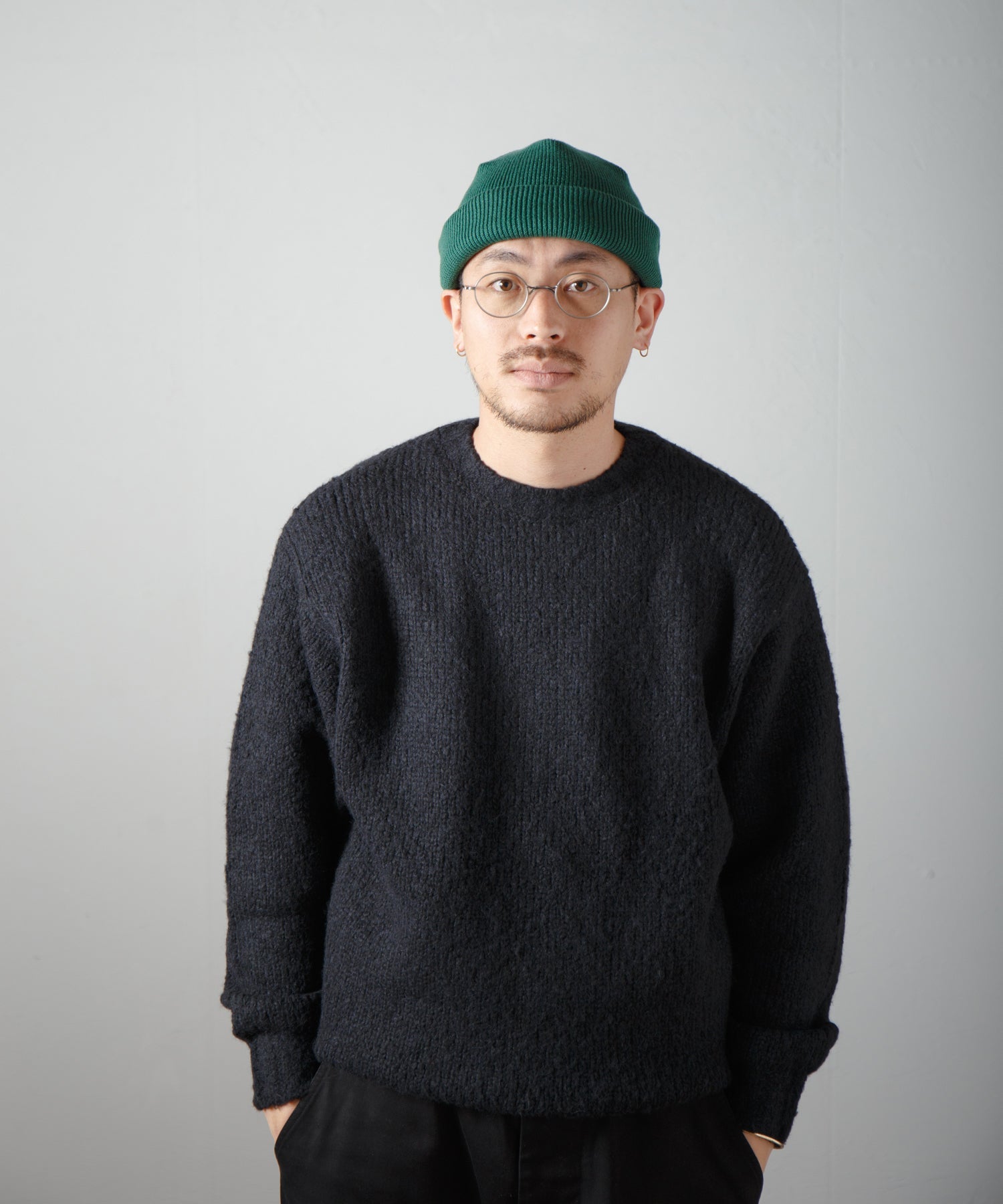 【Racal】Roll Knit Cap