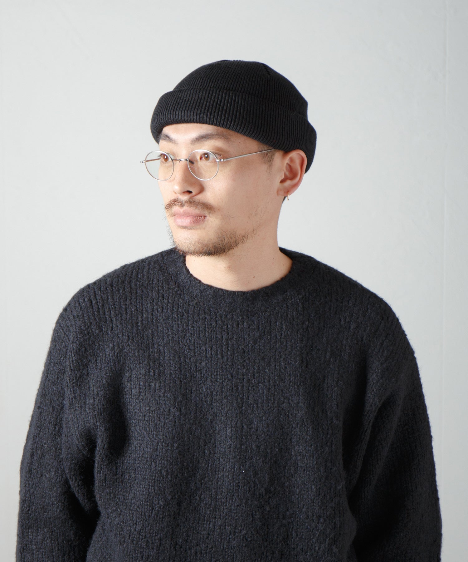 【Racal】Roll Knit Cap