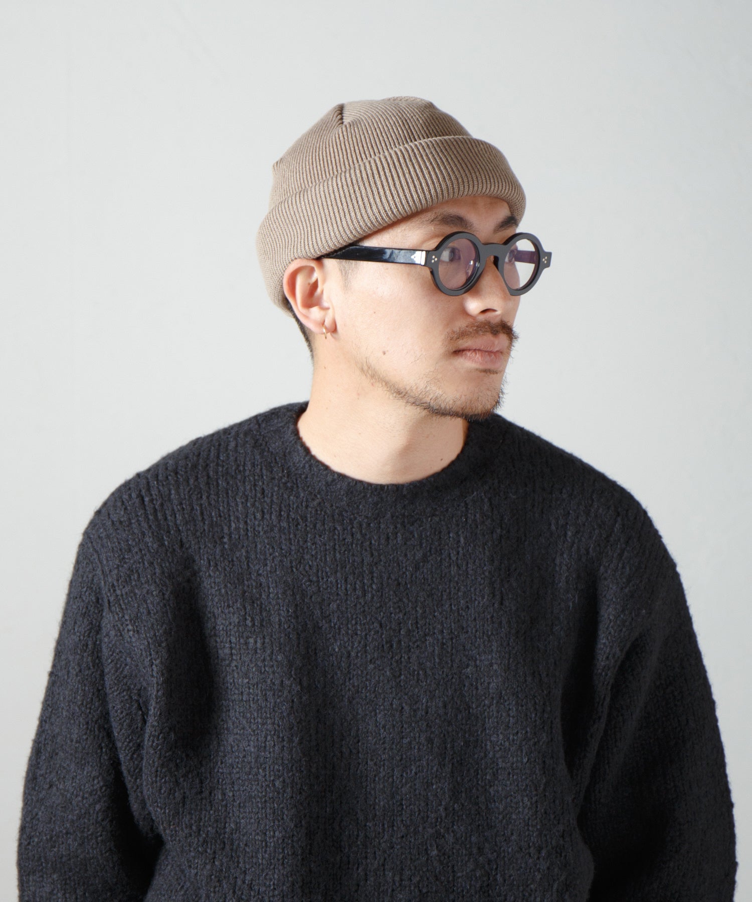 【Racal】Roll Knit Cap