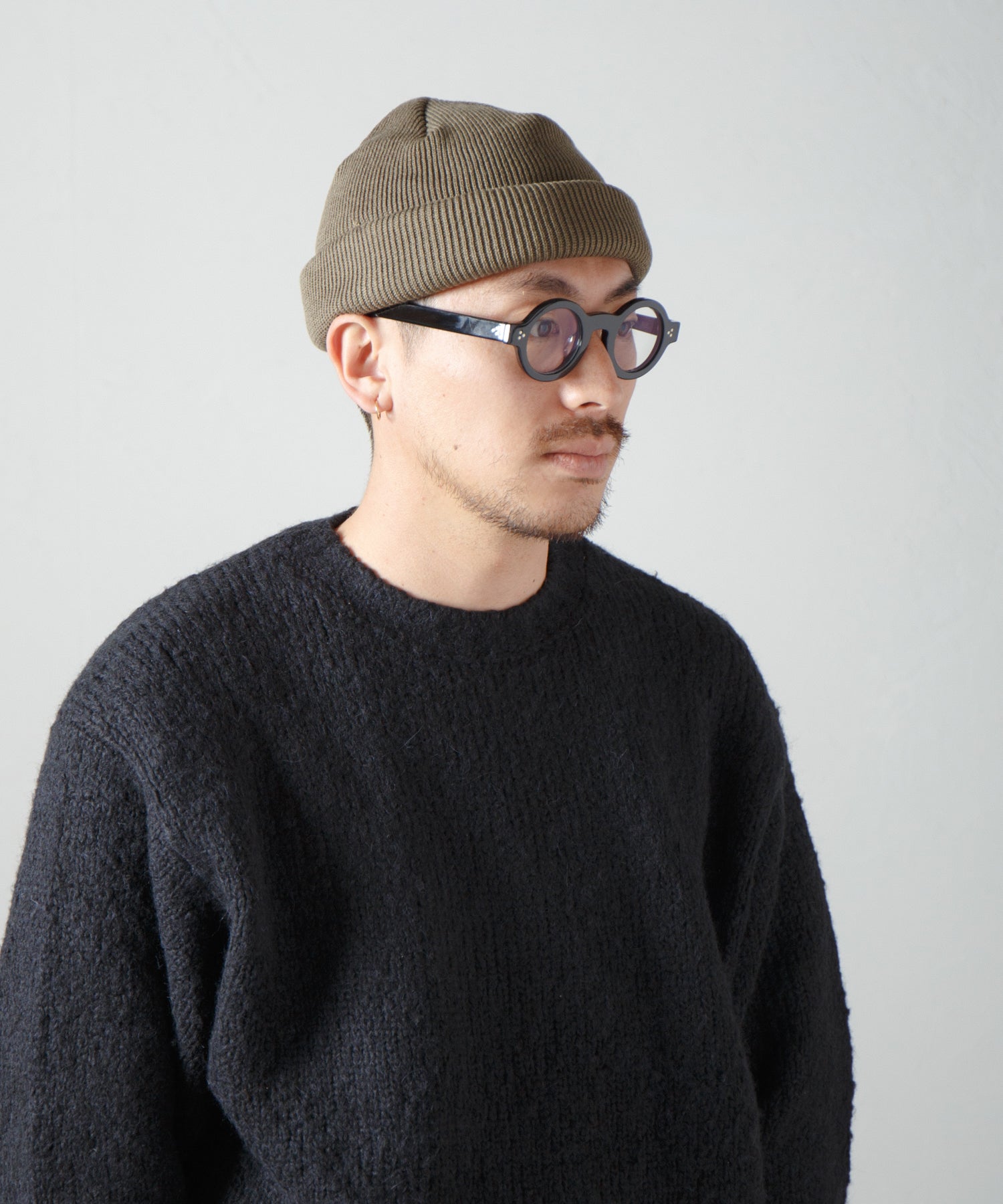 【Racal】Roll Knit Cap