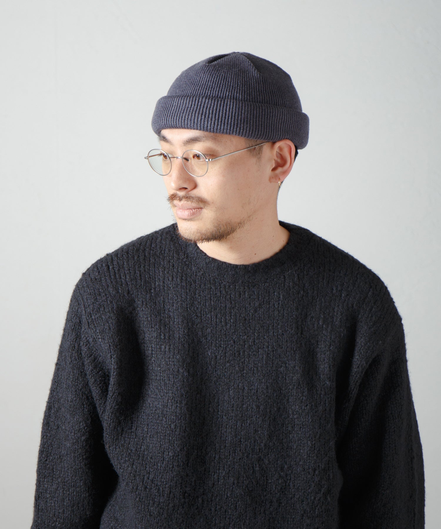 【Racal】Roll Knit Cap