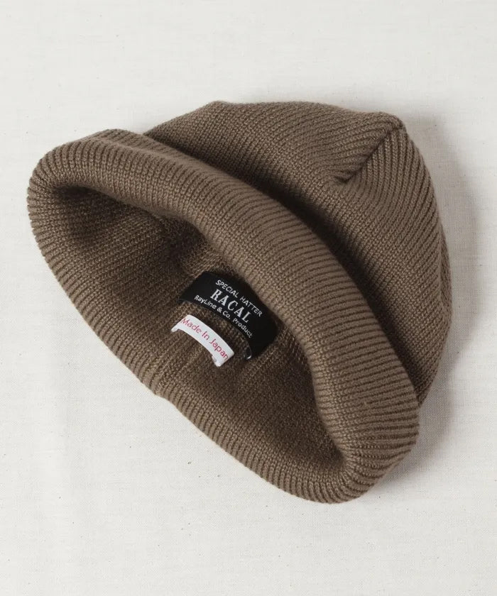 【Racal】Roll Knit Cap