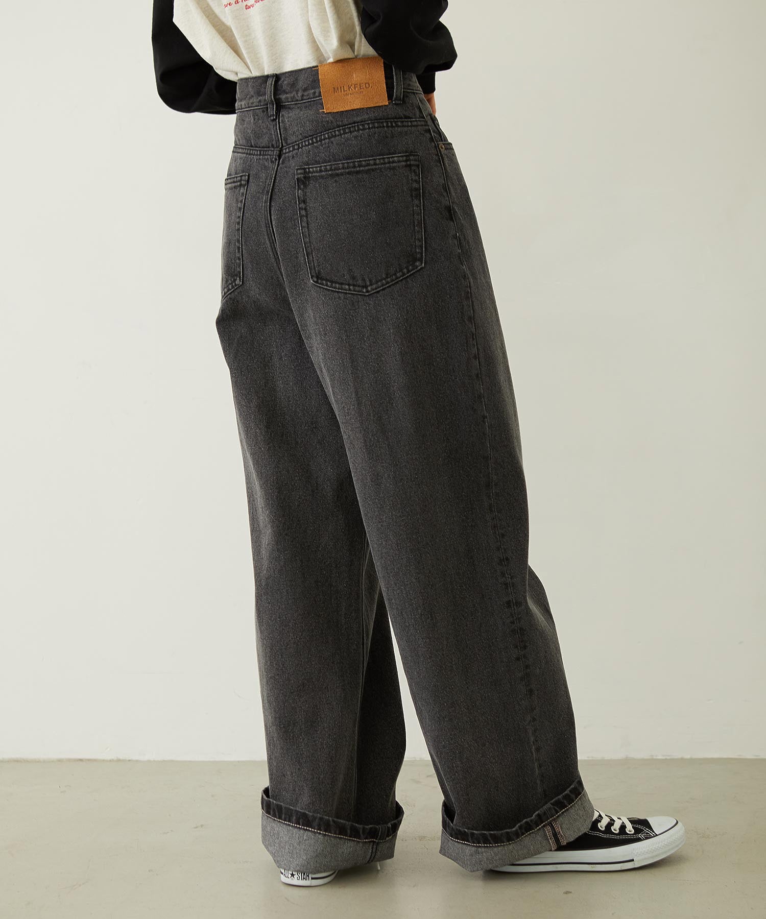 BOYFRIEND LOOSE DENIM PANTS