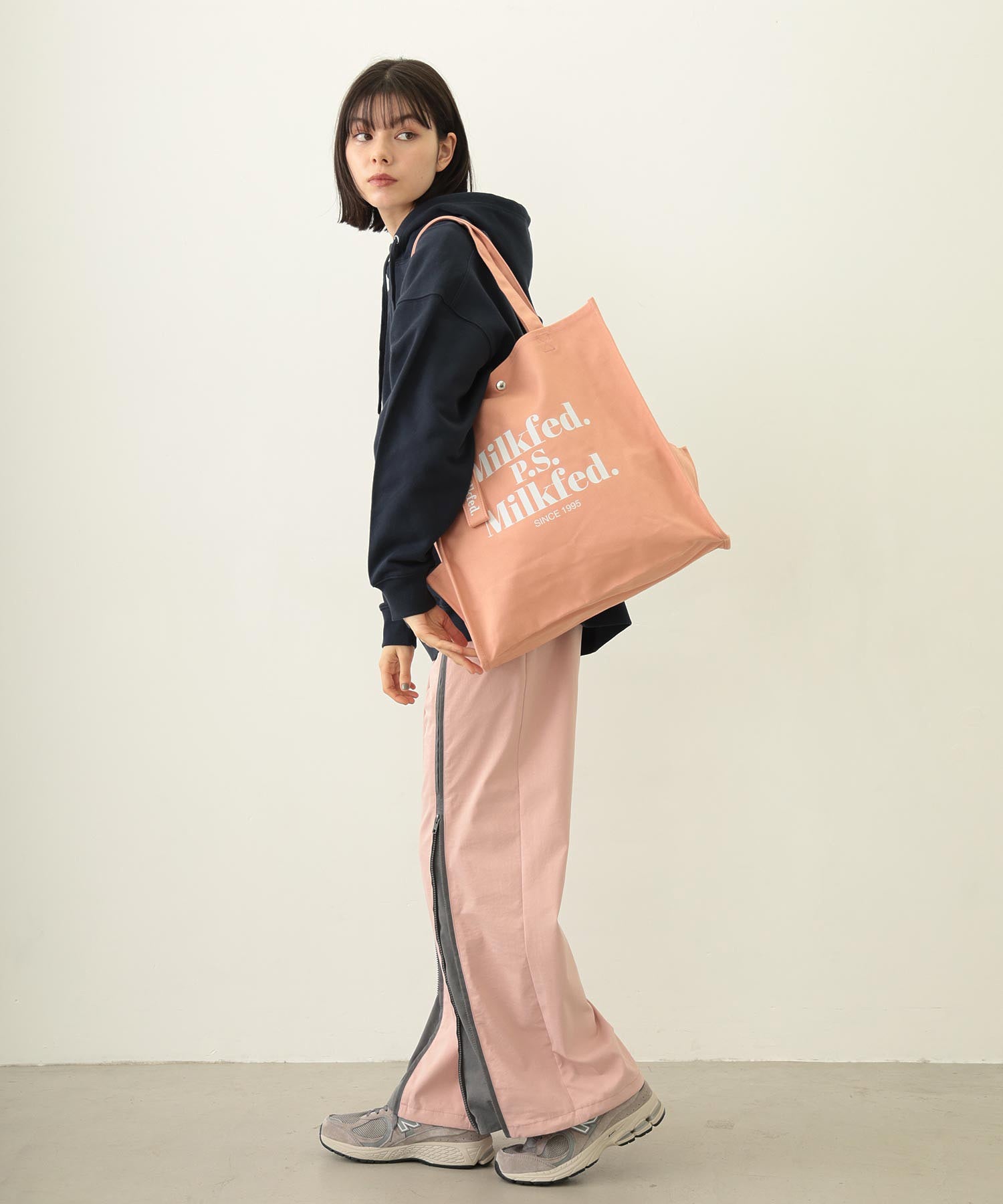 DIDONE LOGO BIG TOTE MILKFED.