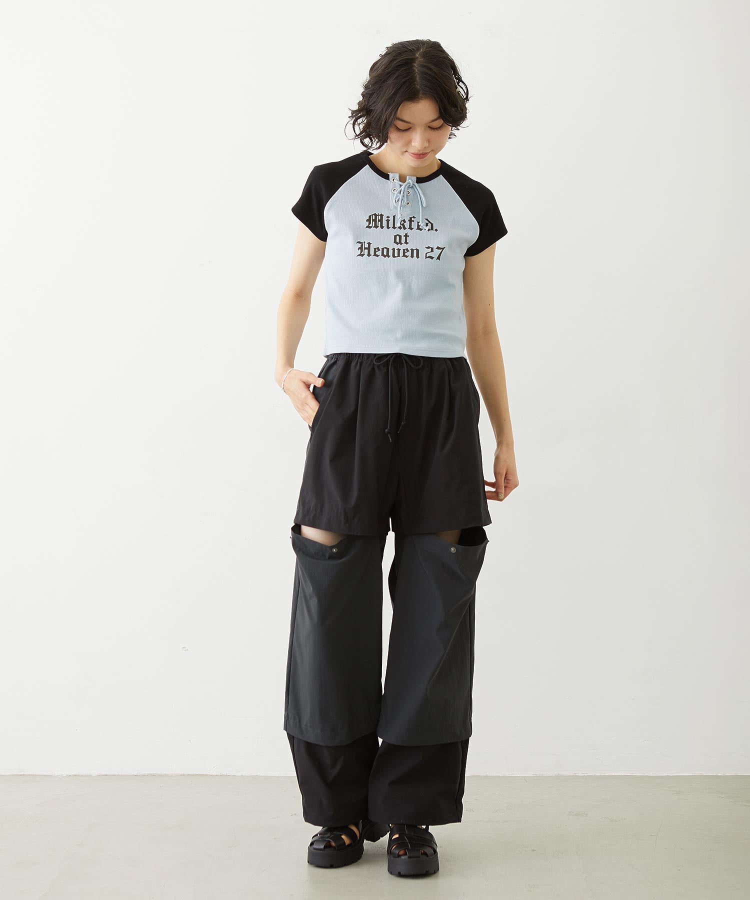 BICOLOR PANTS