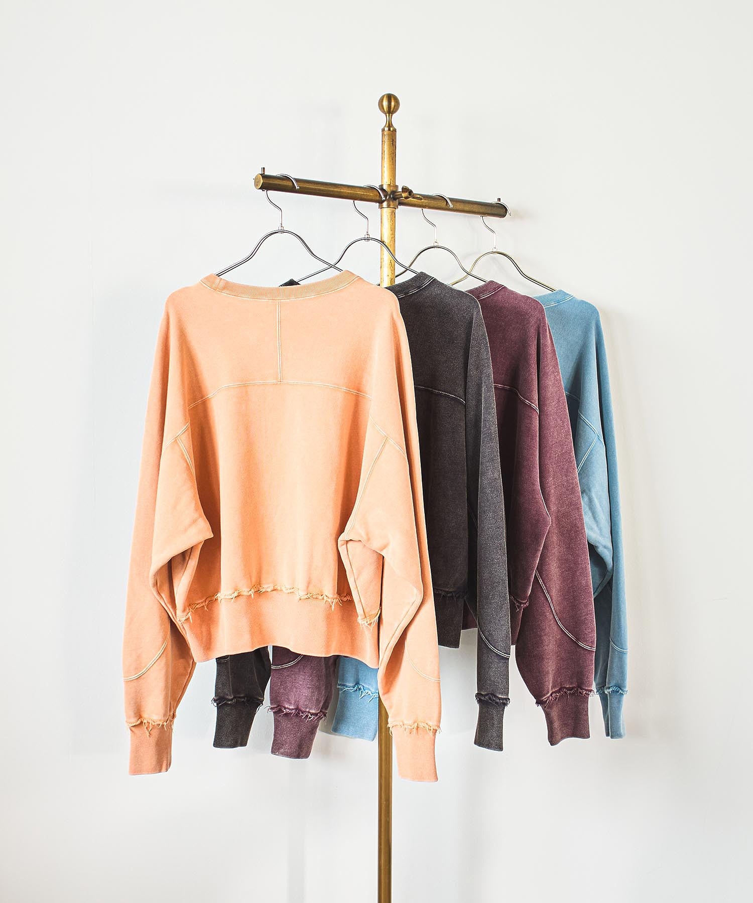 【Champion別注】ROSE BUD×Champion HEAVY WASH SWEAT