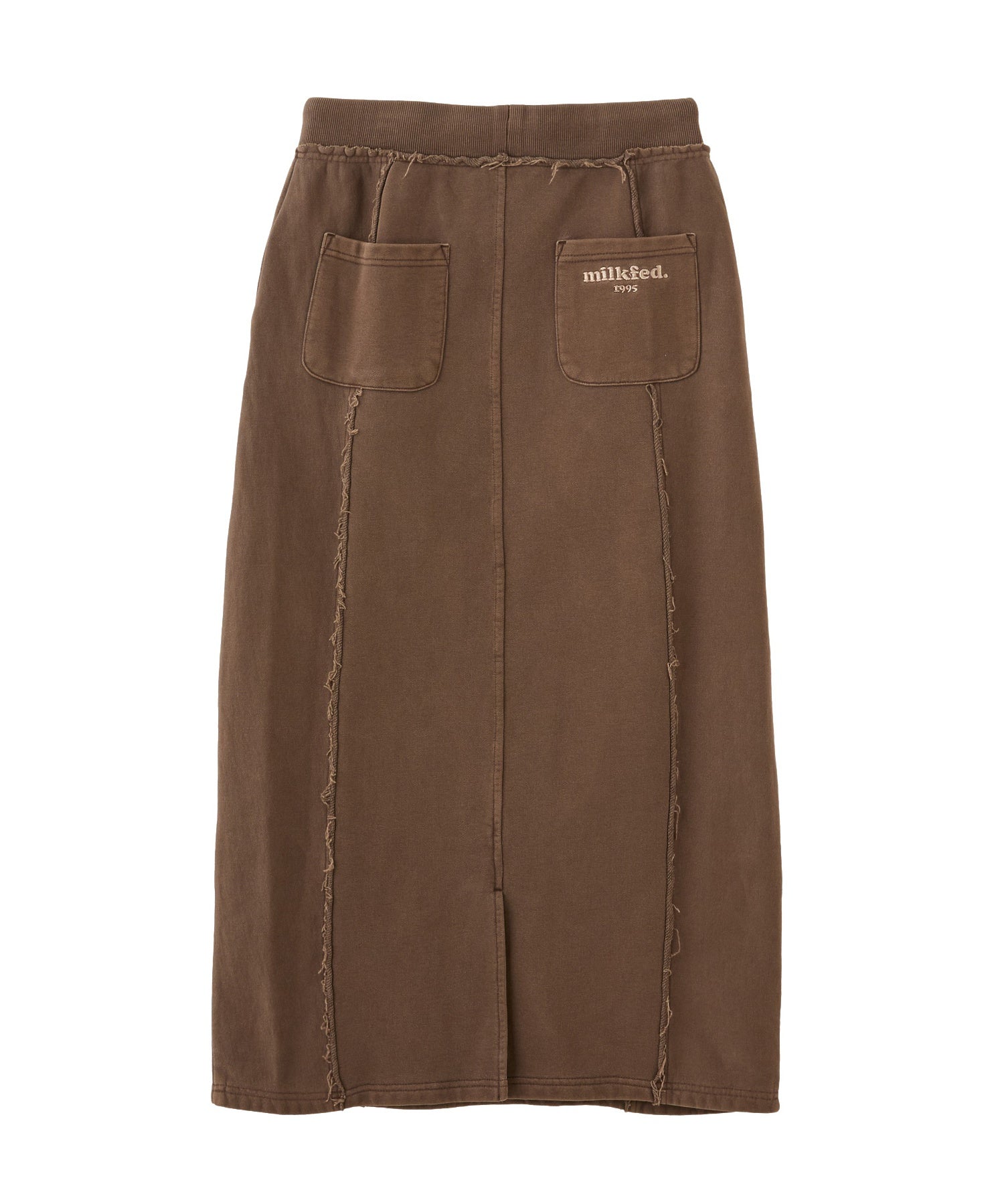 FADED SWEAT LONG SKIRT