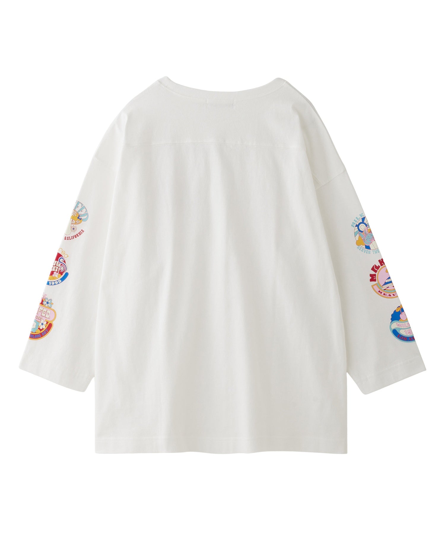 70S LOGO THREE QUARTER SLEEVE TOP