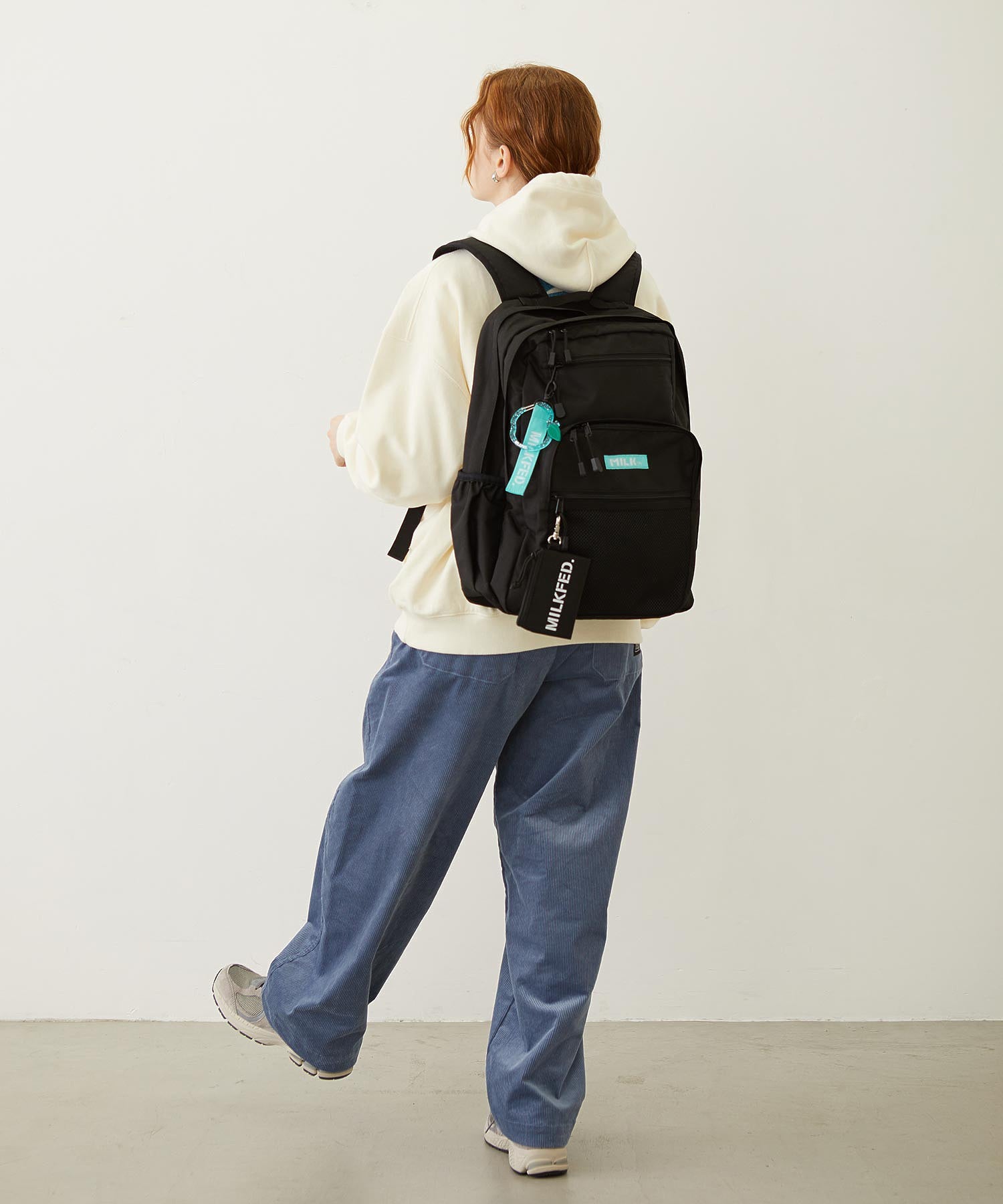 W ZIP BACKPACK LtGREEN