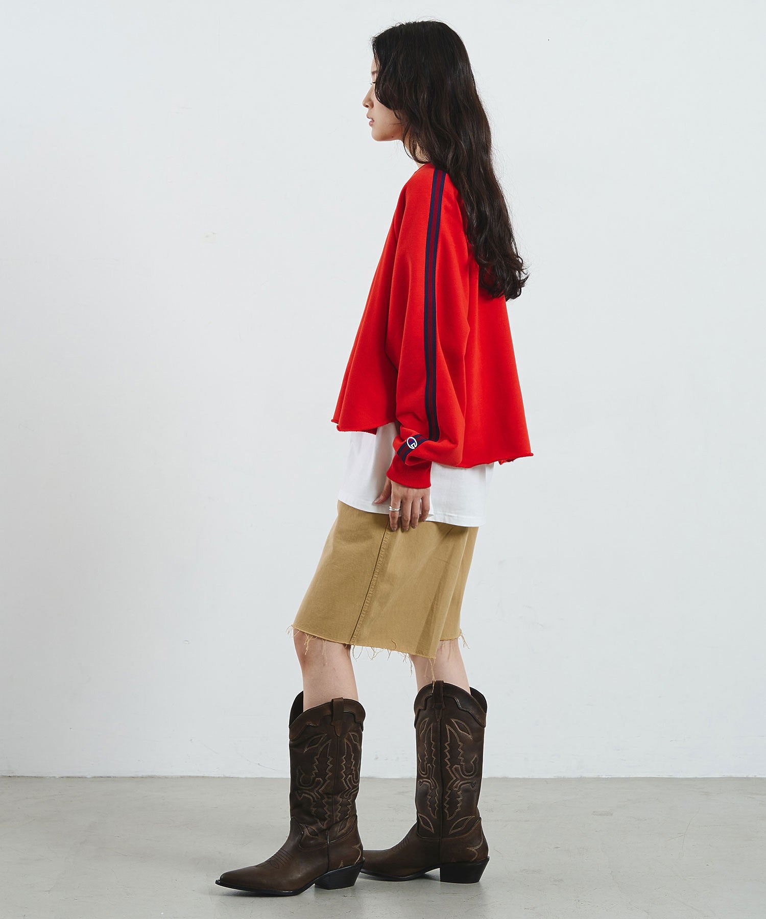 【Champion別注】SIDE LINE SWEAT