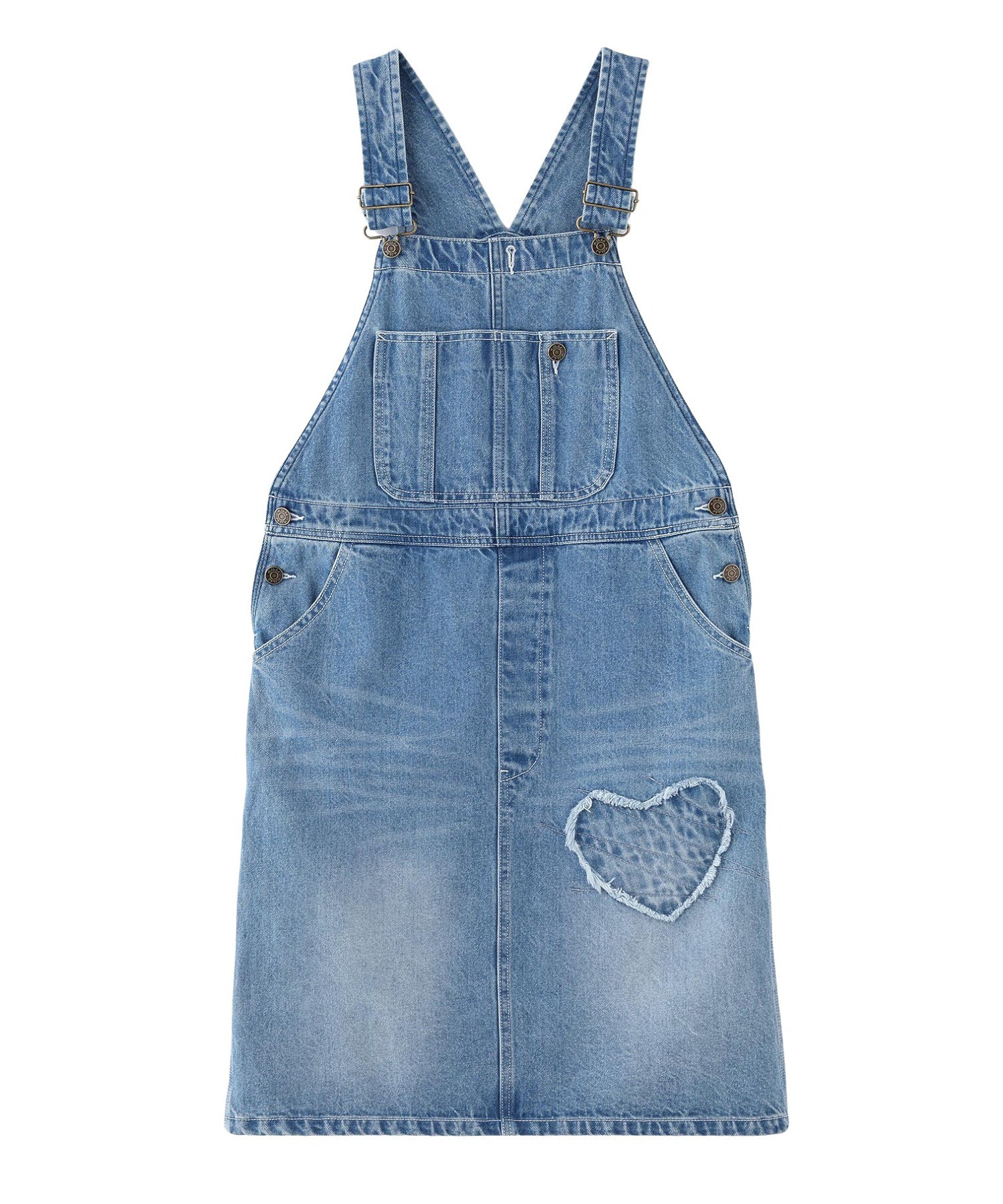 PATCH SALOPETTE SKIRT