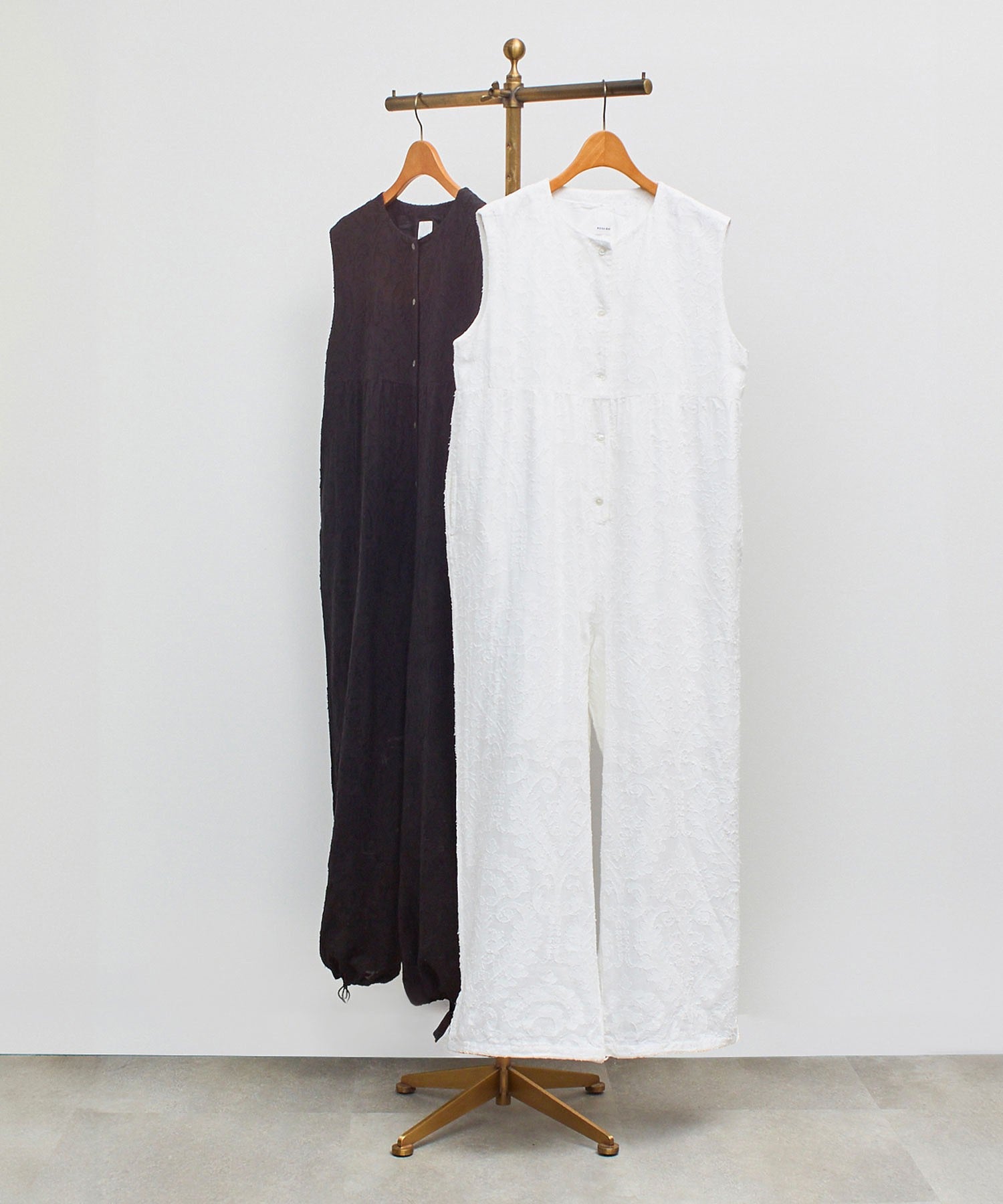 SLEEVELESS JACQUARD COMBINAISON