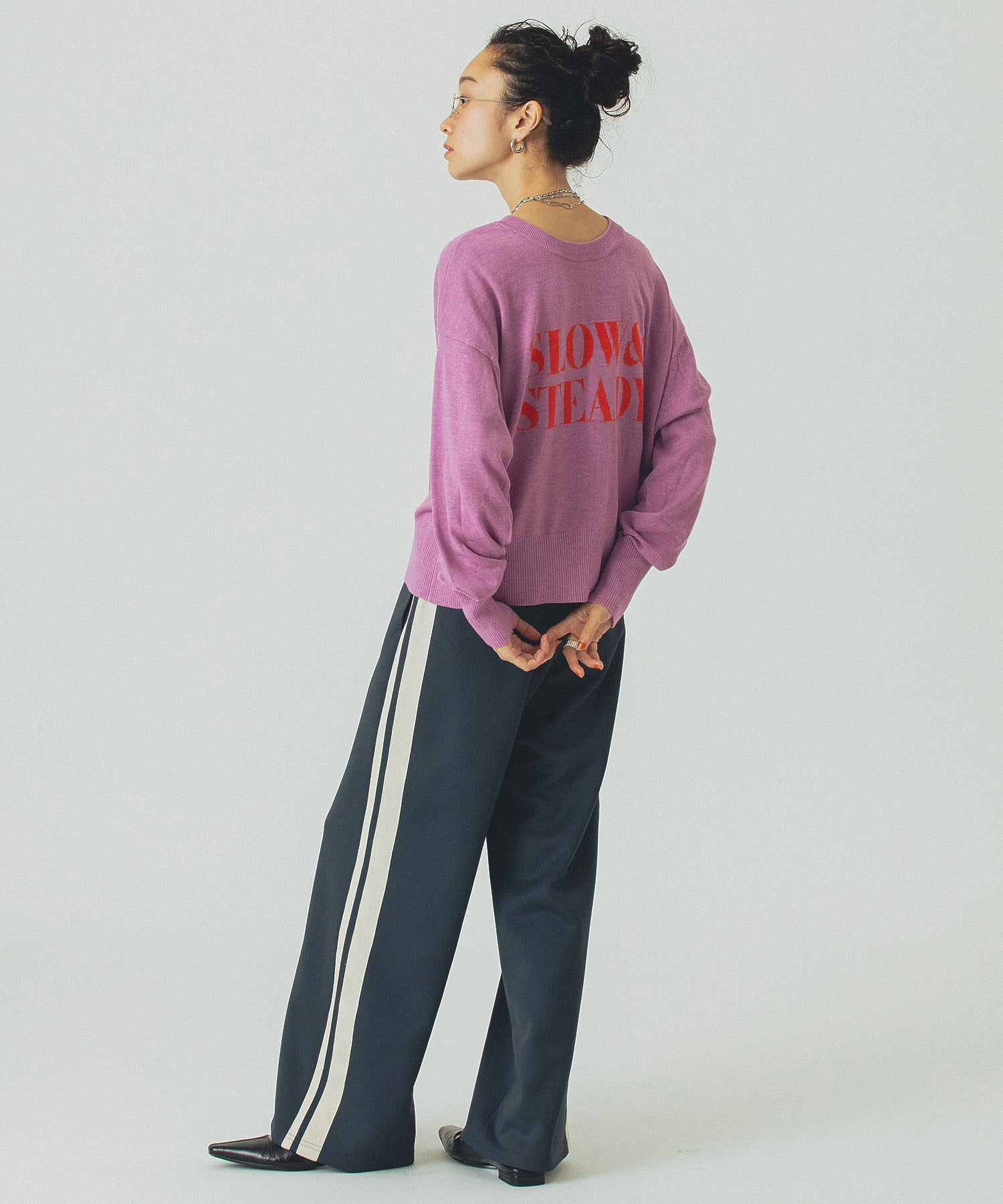 model:161cm 着用サイズ:M