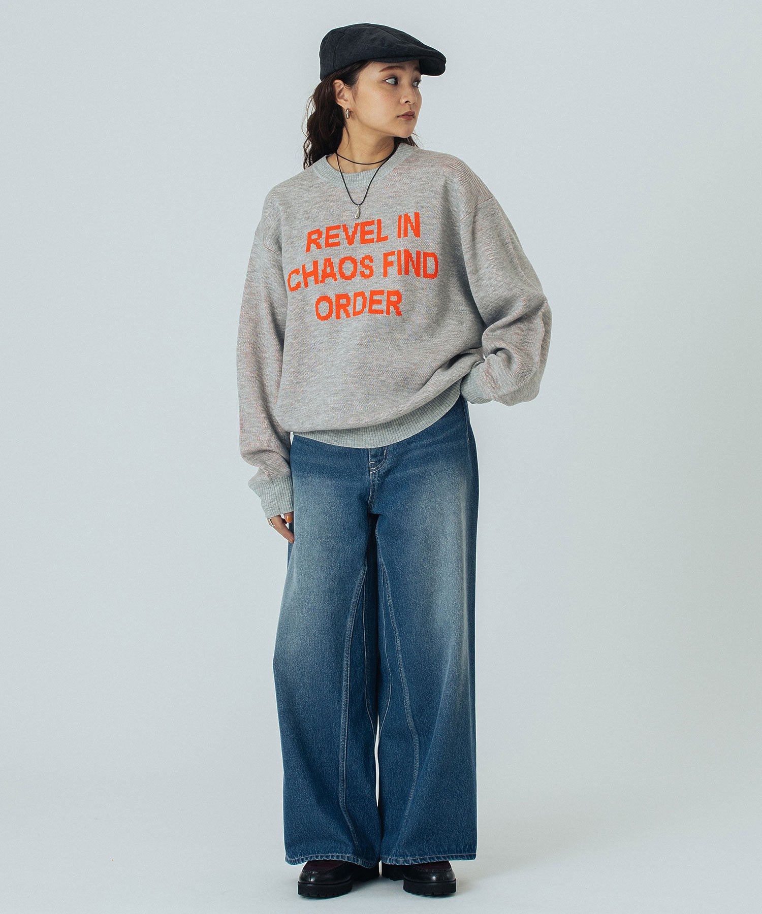 model:160cm 着用サイズ:S