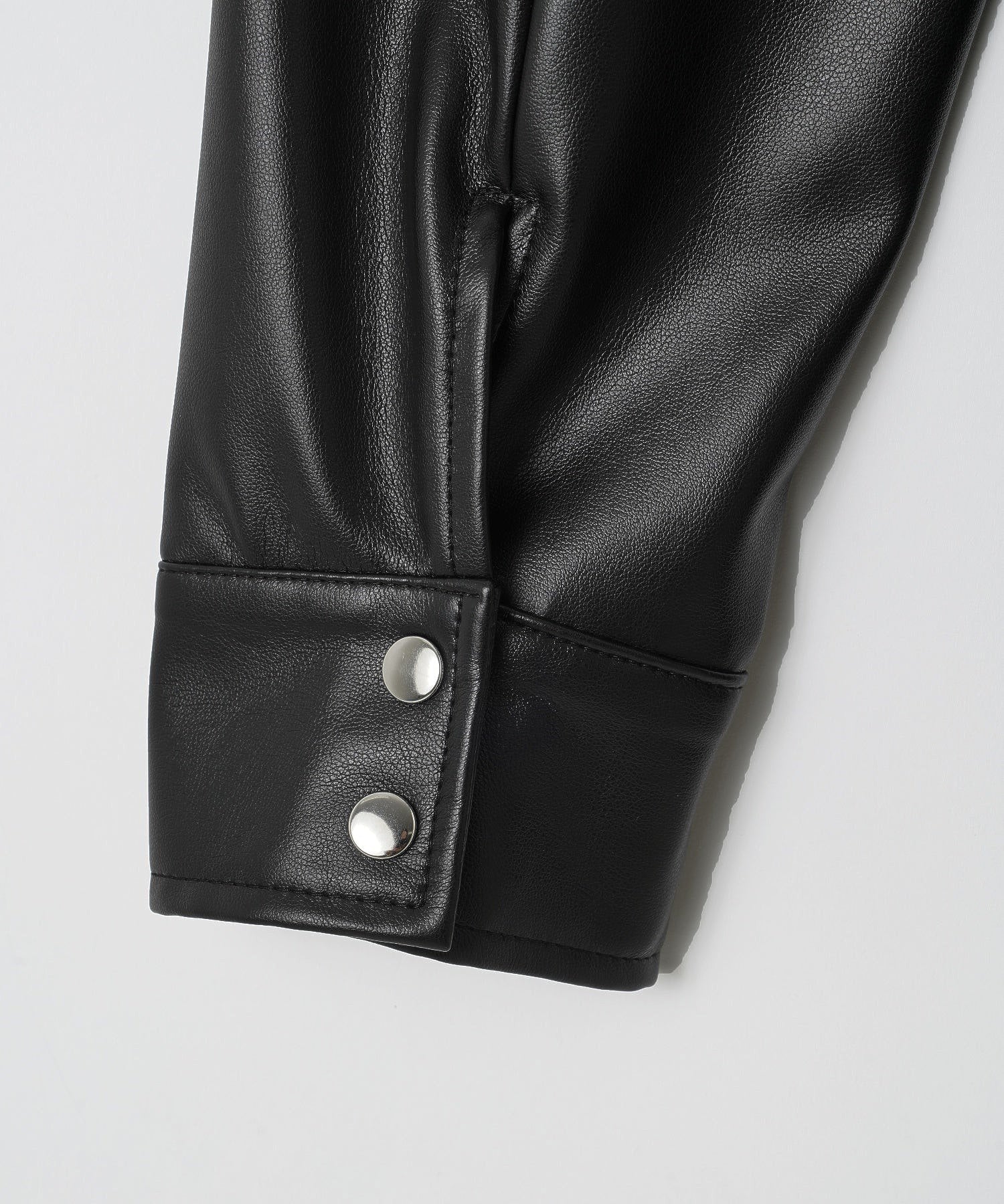 FAUX LEATHER BLOUSON DISPATCHER NO.8