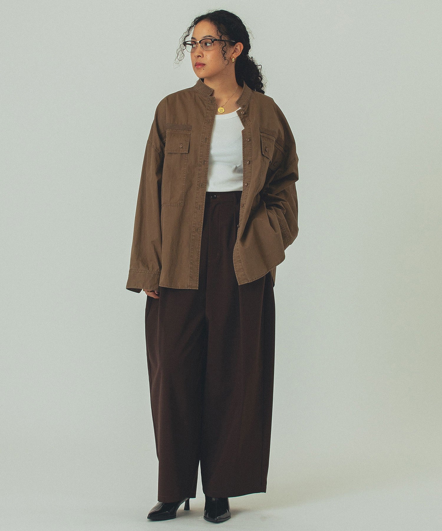 model:168cm 着用サイズ:M