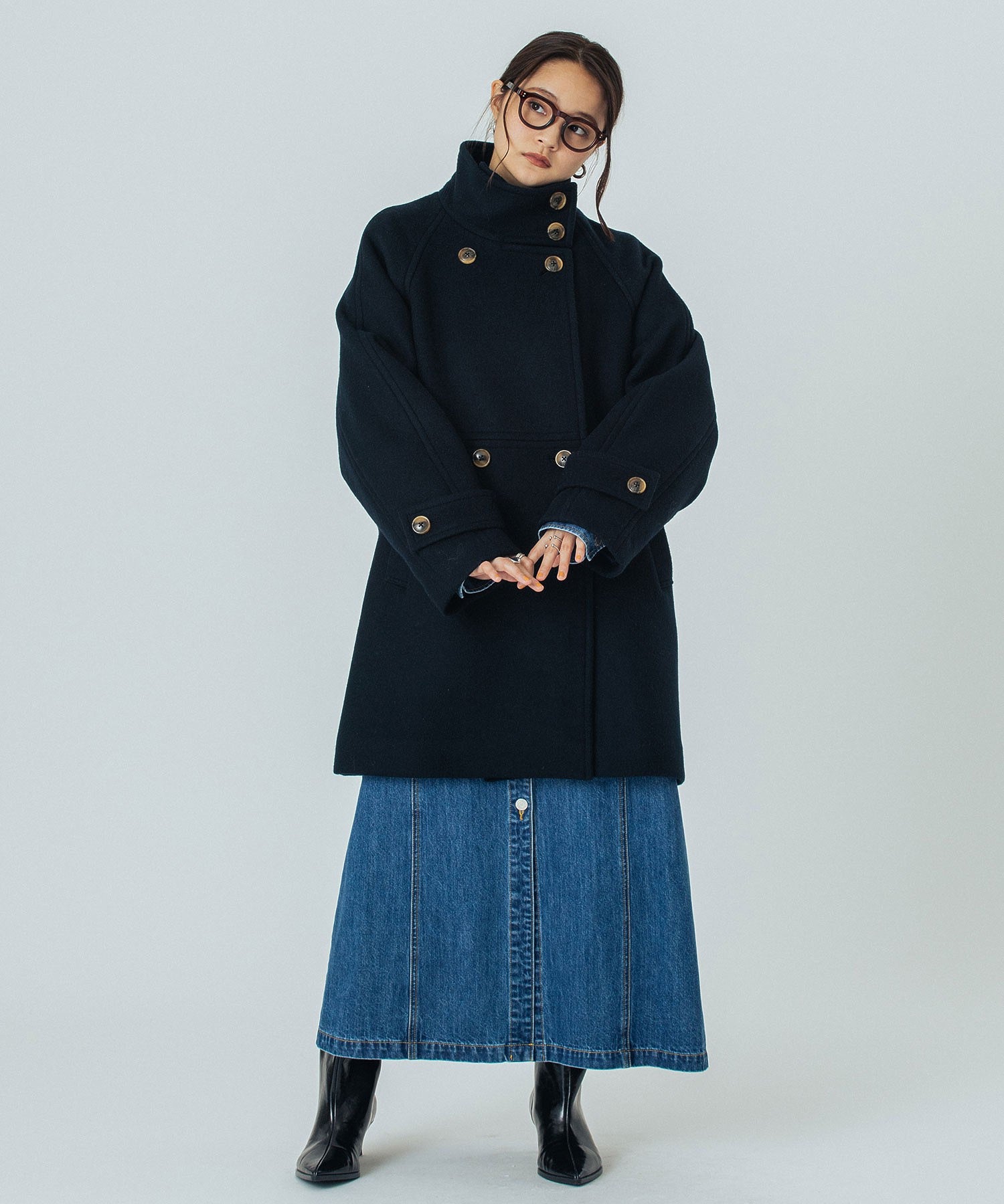 model:160cm 着用サイズ:S